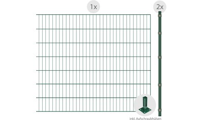 Einstabmattenzaun »ESSENTIAL 140 zum Aufschrauben«