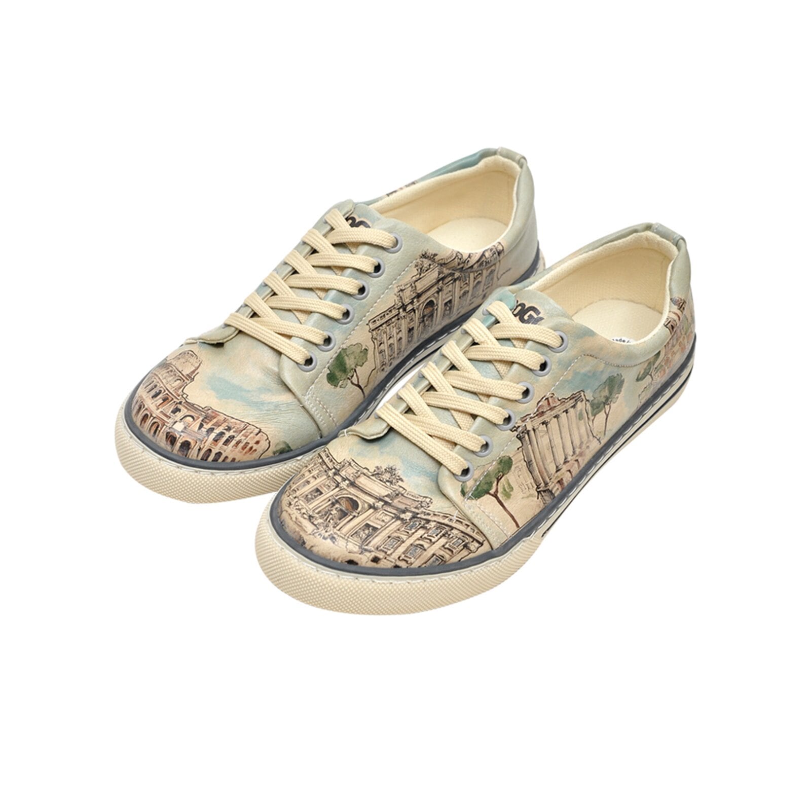 DOGO Sneaker "Classic Schnürsneaker Picture Perfect Damen Sneaker", Handgef günstig online kaufen