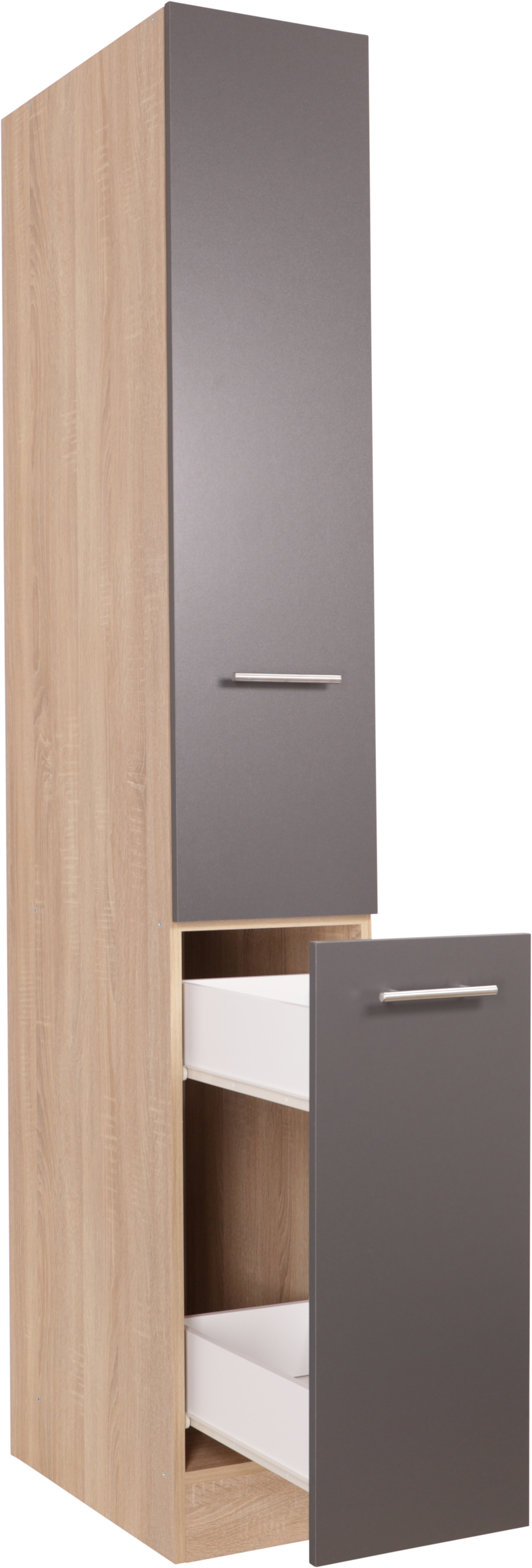 RESPEKTA Apothekerschrank »Merle« Breite 30 cm, Stangengriffe aus Metall