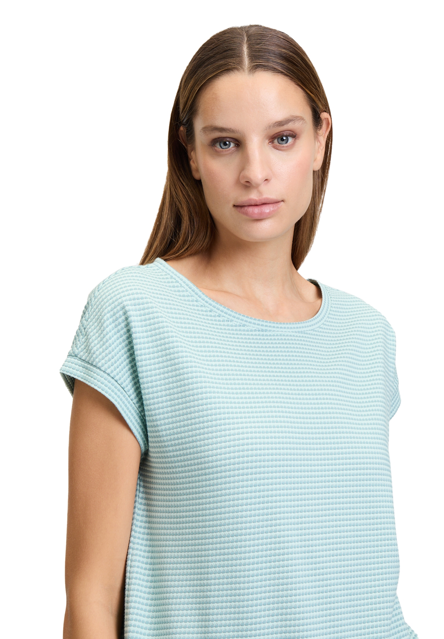 Betty&Co Kurzarmshirt »Betty & Co Casual-Shirt mit Gummizug«, (1 tlg.), Material
