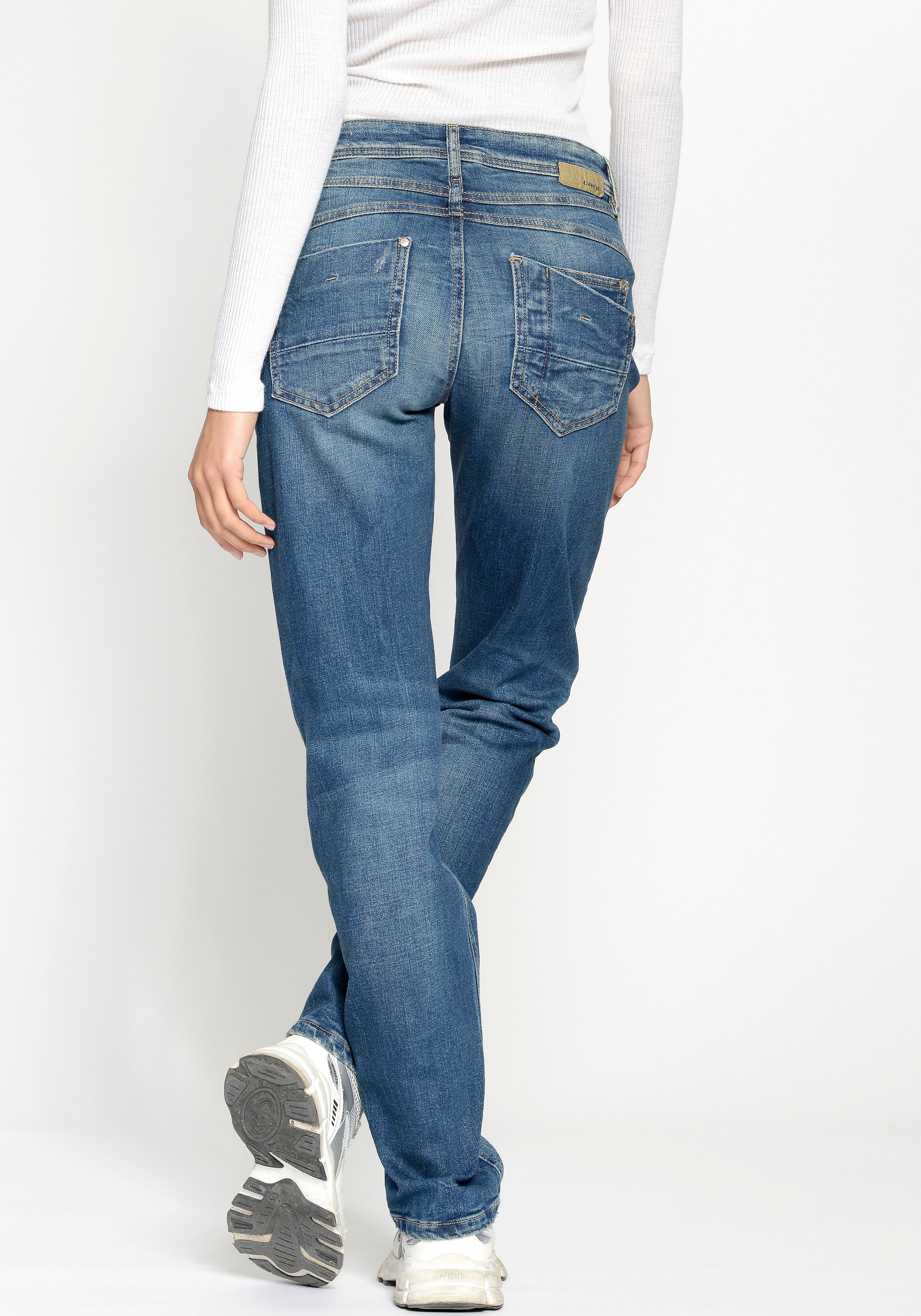 GANG Loose-fit-Jeans "94AMELIE STRAIGHT" günstig online kaufen