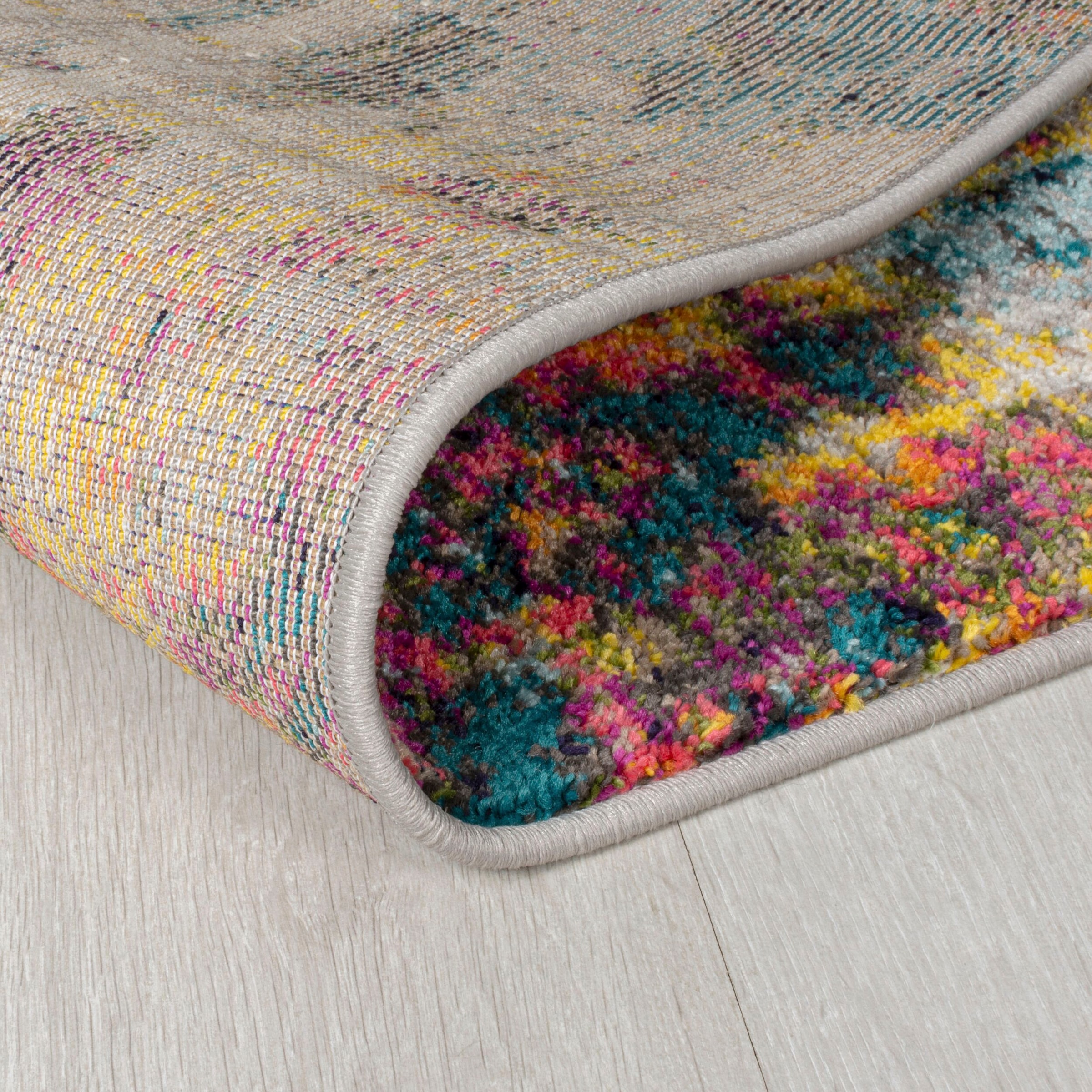 Teppichläufer FLAIR »Abstraction«, Läufer | BAUR bunt, RUGS Vintage mehrfarbig, Design, rechteckig,
