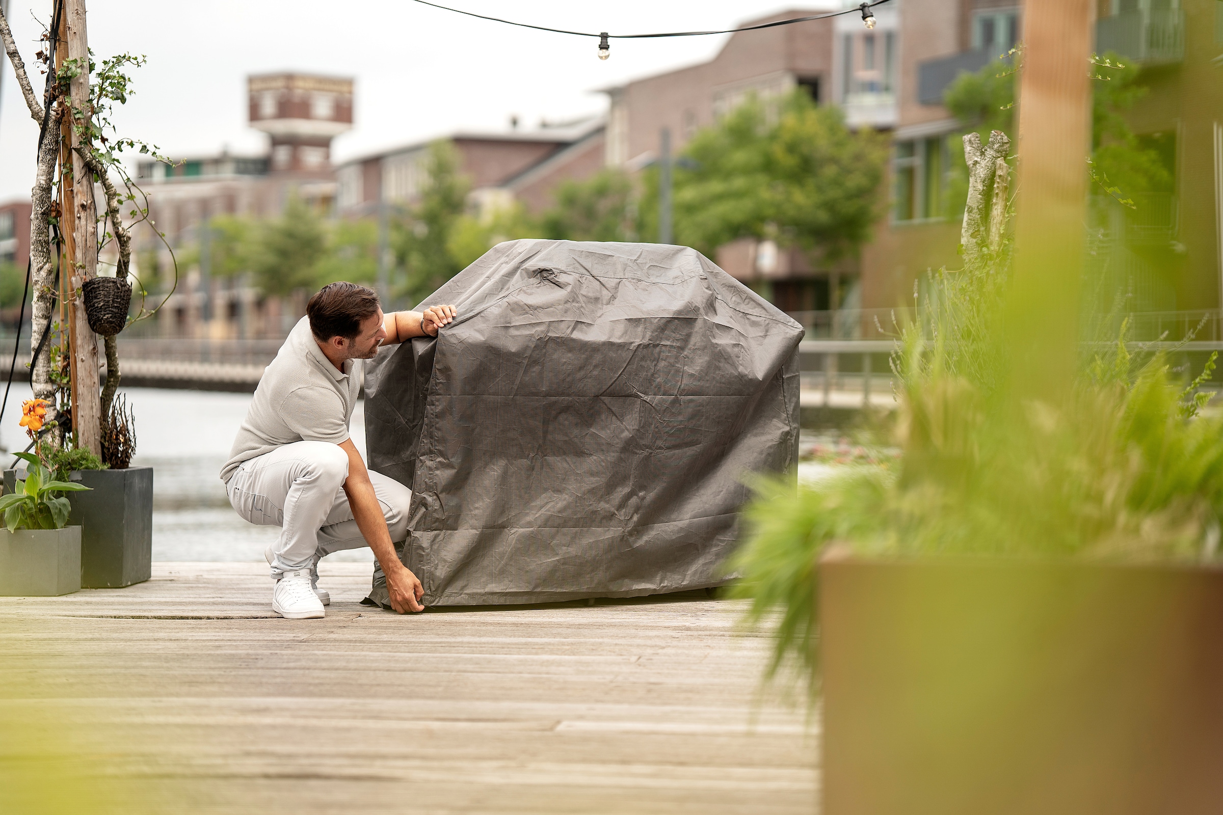 winza outdoor covers Grill-Schutzhülle »Outdoor Cover«, wasserdicht, UV beständig, 100 % recycelbar, 175x65x110 cm