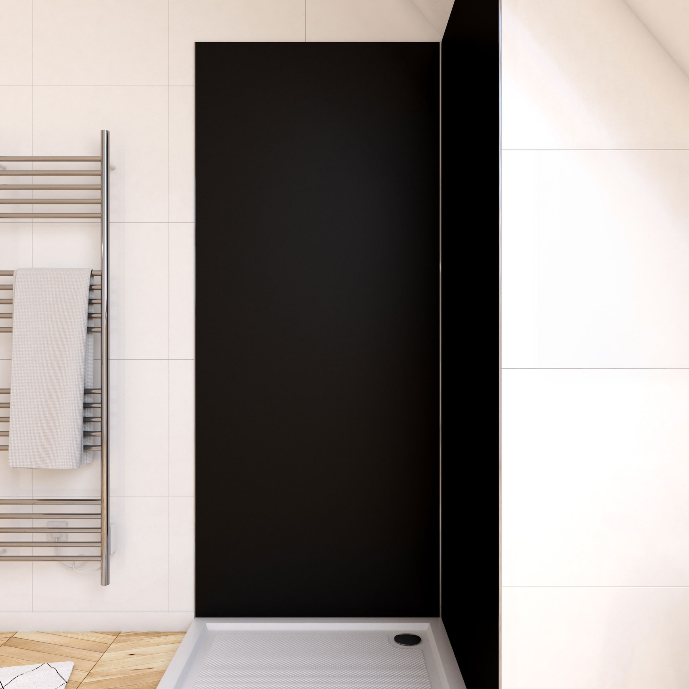 Marwell Duschrückwand »Urbanox«, (Set, 2 tlg.), Set bestehend aus: 2 Paneele 90 x 210 cm