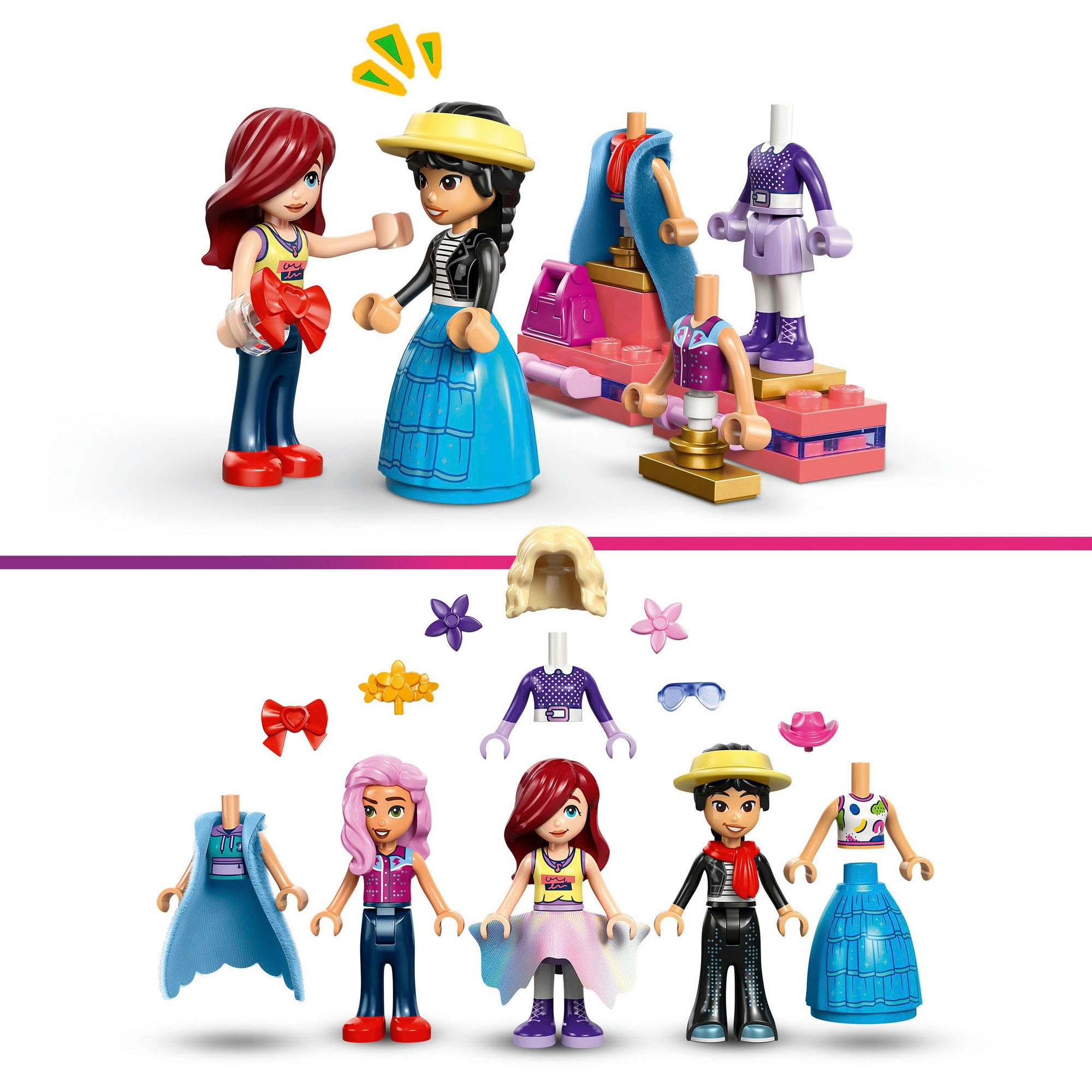 LEGO® Konstruktionsspielsteine »Modeschau in Heartlake City (42685), LEGO Friends« Made in Europe
