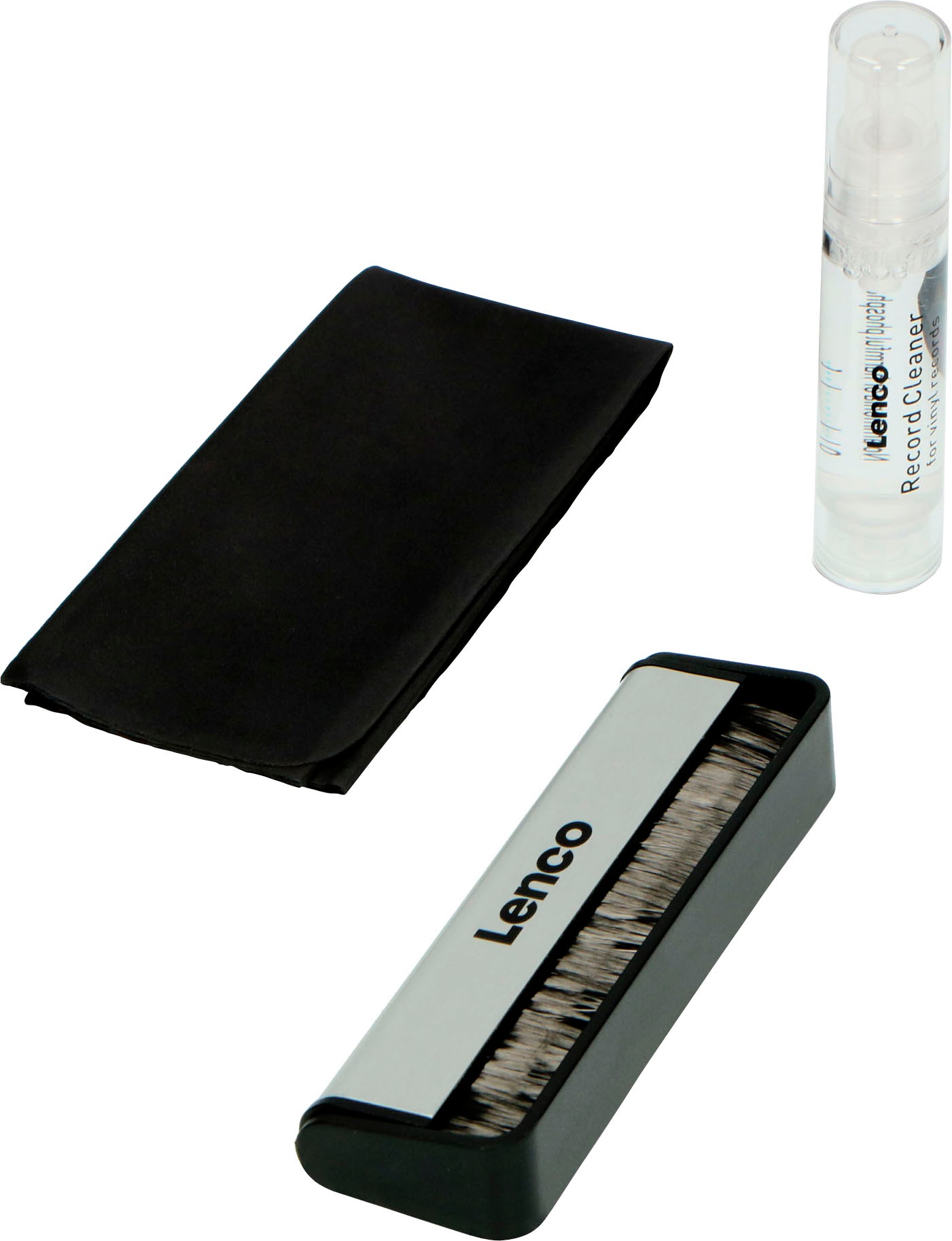 Lenco Reinigungsbürste »3 in 1 Schallplatten-Reinigungsset«, Set