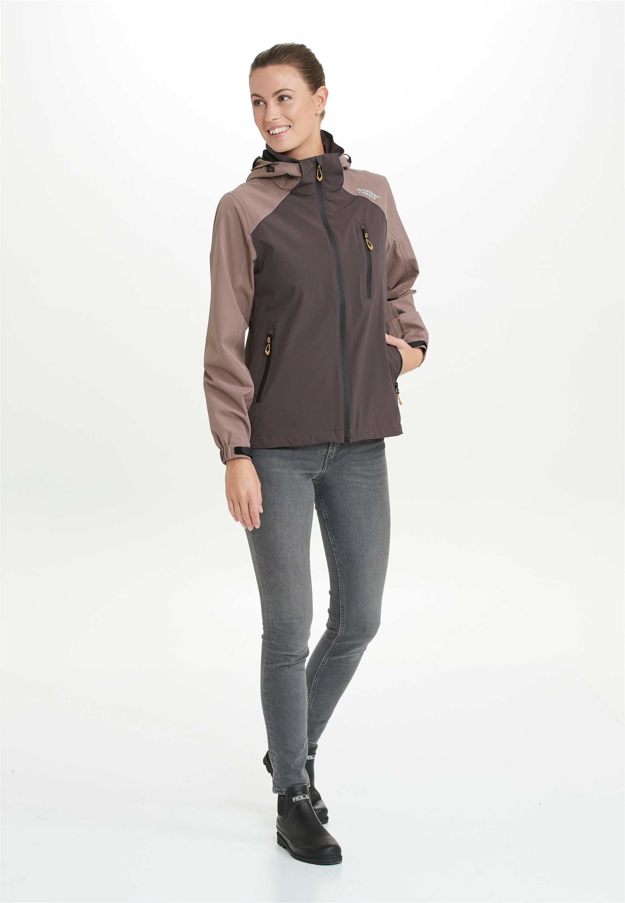 WEATHER REPORT Outdoorjacke »CAMELIA W-PRO15000«, mit wasserdichter Beschichtung