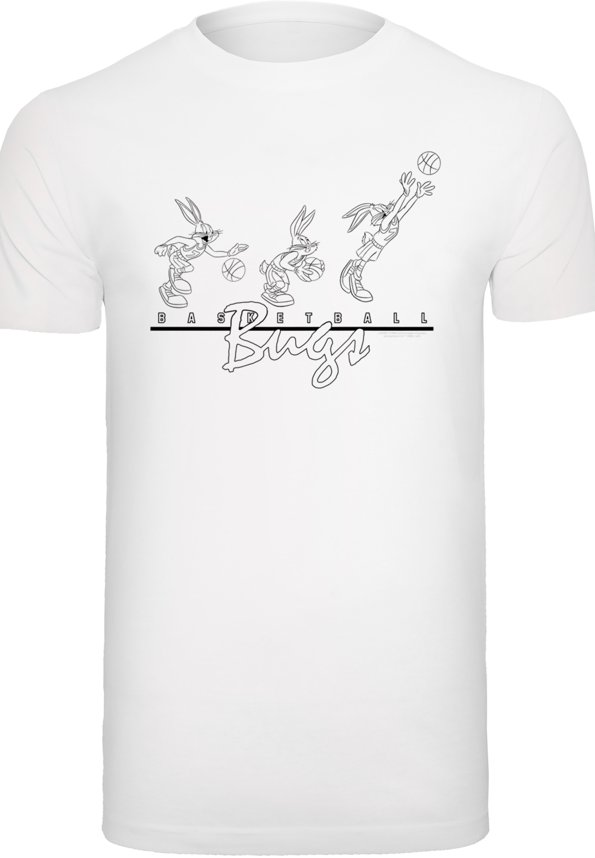 F4NT4STIC T-Shirt »Looney Tunes Basketball Bugs«, Print