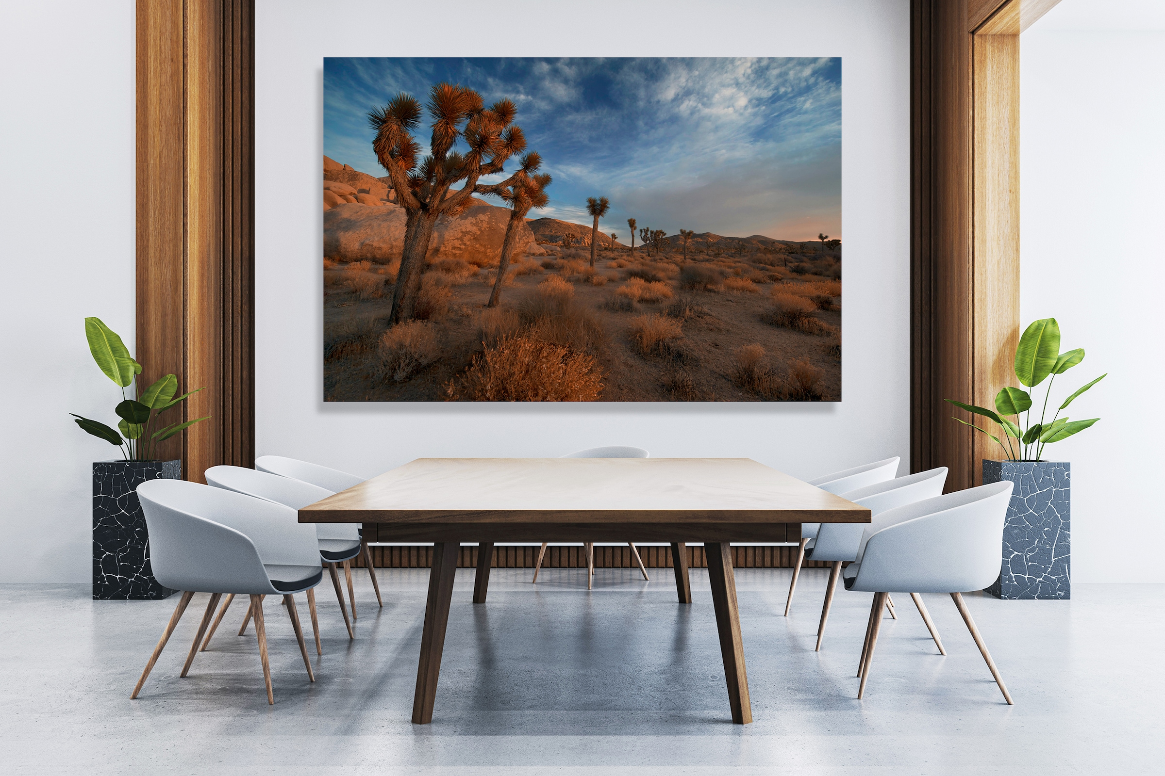 queence XXL-Wandbild »Akustikbild Landschaft Wüste« Amerika | Bilder von Amerika | Landschaft | Natur | Wüste | Wüstenbilder 1 Stk. tlg. Einfache Akustiklösung ohne Baumaßnahme, Schalldämmung, Paneele