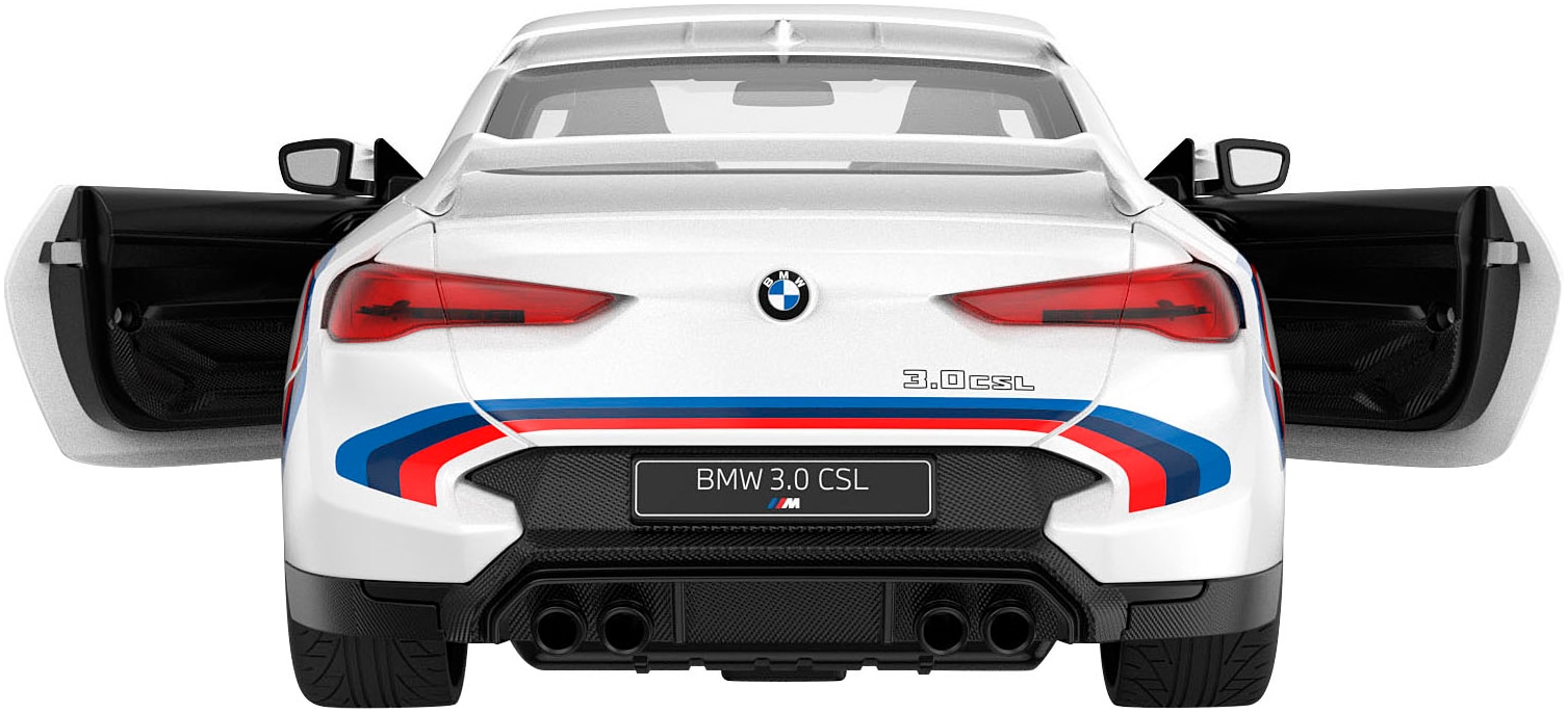 Jamara RC-Auto »BMW 3.0 CSL 1:14 weiß 2,4GHz Tür manuell«, im Maßstab 1:14, mit LED Beleuchtung