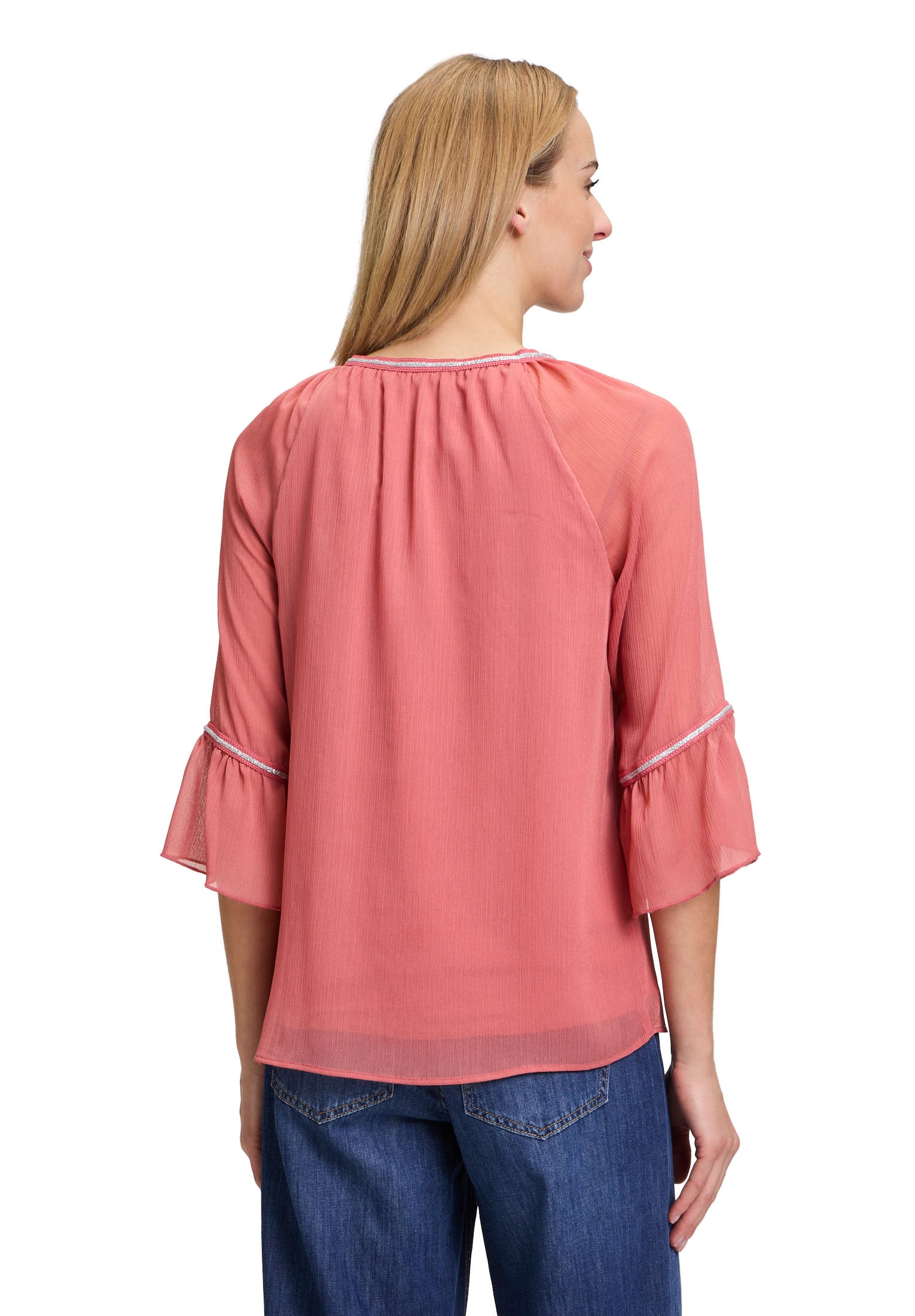 Cartoon Schlupfbluse »Cartoon Damen Casual-Bluse mit Flügelärmeln«