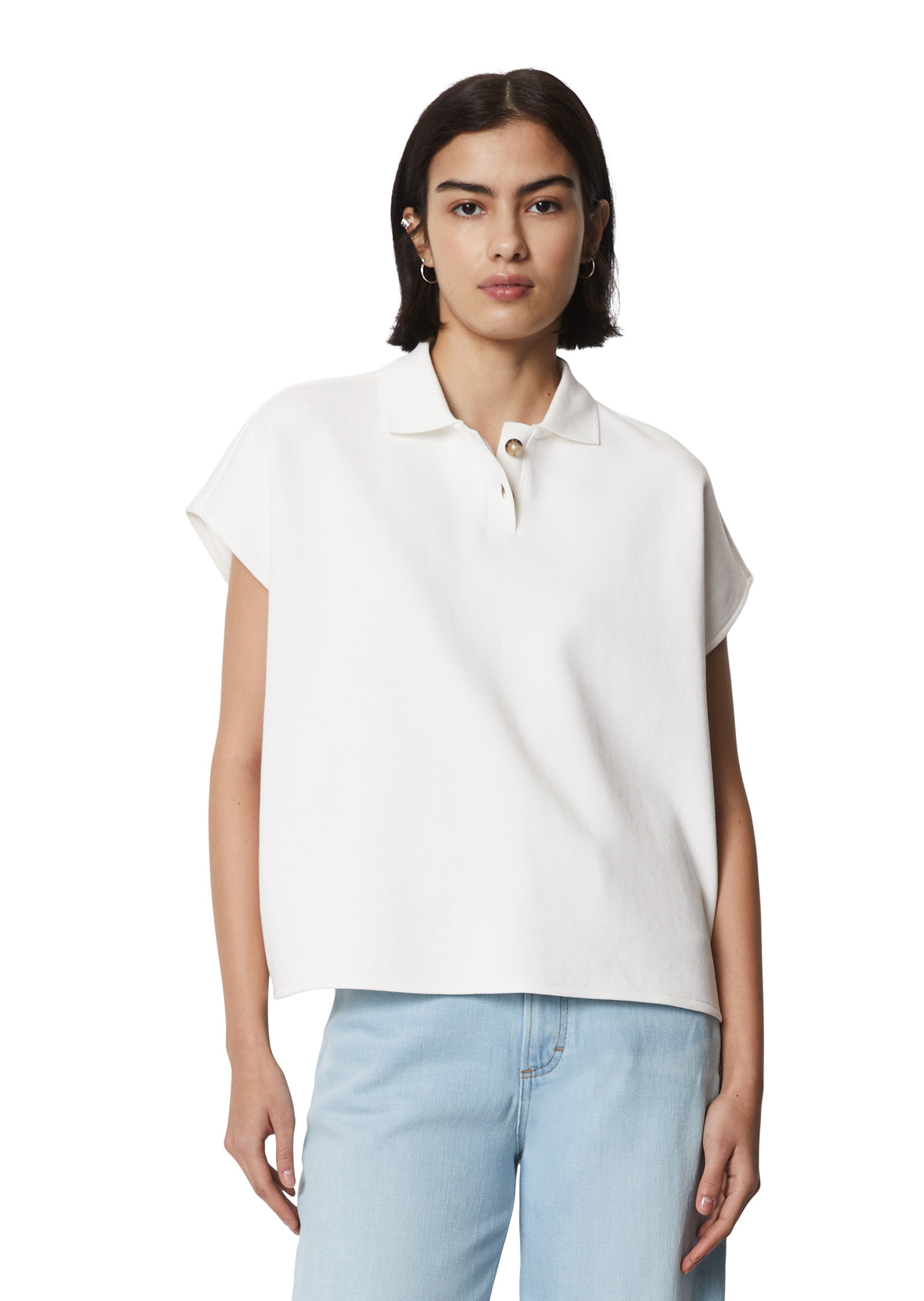 Poloshirt »aus Organic-Cotton-Piqué-Jersey«