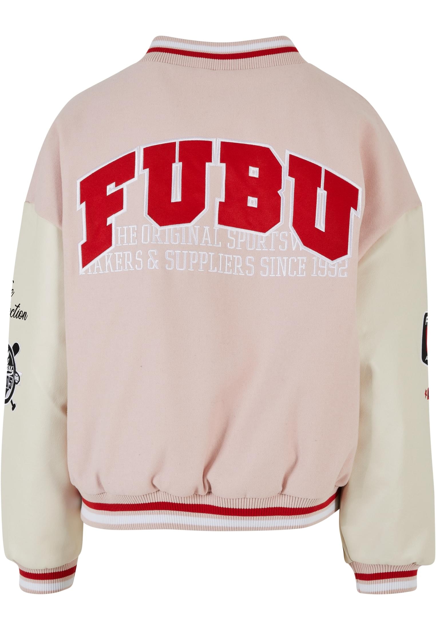 Fubu Sommerjacke »Damen FUBU bestellen FW231-017-2 (1 BAUR Kapuze für | Jacket«, Varsity ohne College St.)