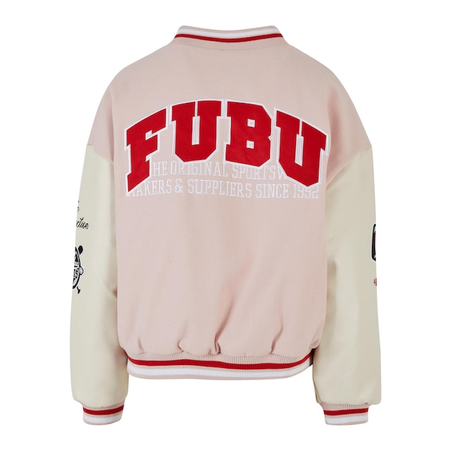 | College Fubu bestellen FW231-017-2 BAUR Varsity ohne »Damen (1 St.), Sommerjacke Jacket«, Kapuze für FUBU