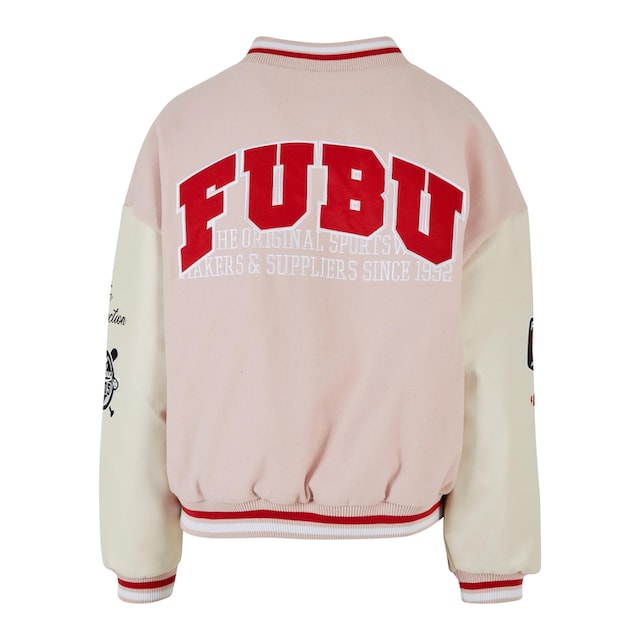 Fubu Sommerjacke »Damen FW231-017-2 FUBU College Varsity Jacket«, (1 St.),  ohne Kapuze für bestellen | BAUR