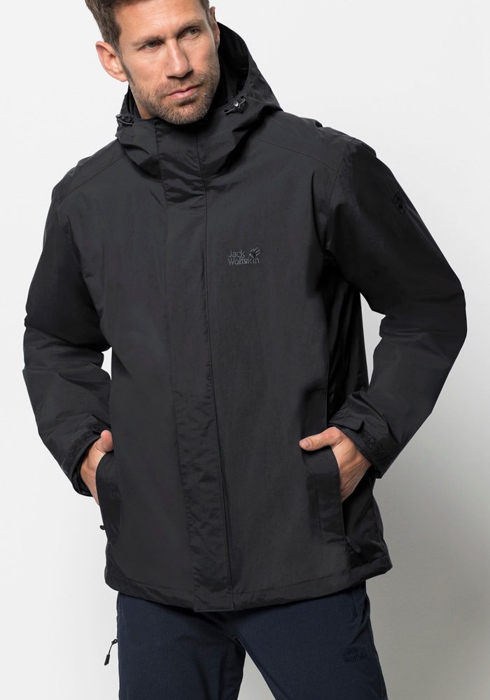 Jack Wolfskin 3-in-1-Funktionsjacke »ICELAND 3IN1 MEN«, mit Kapuze ...