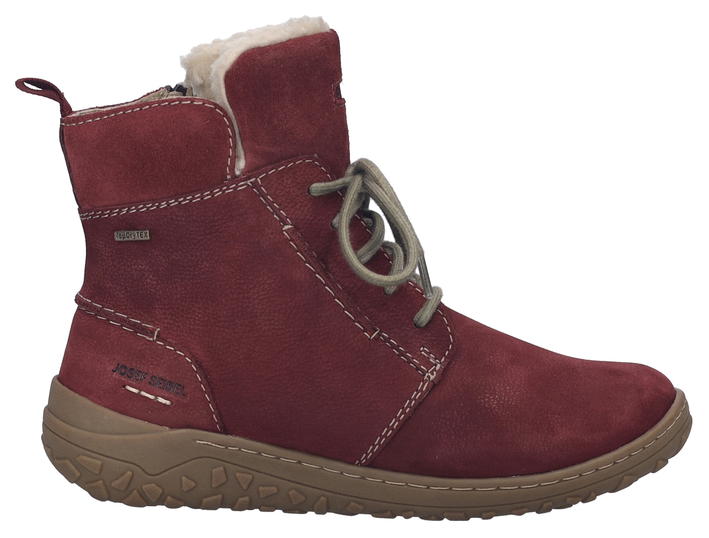 Josef Seibel Winterboots »Ruby 53«, TEX-Stiefel, Schnürboots mit wärmendem Innenfutter