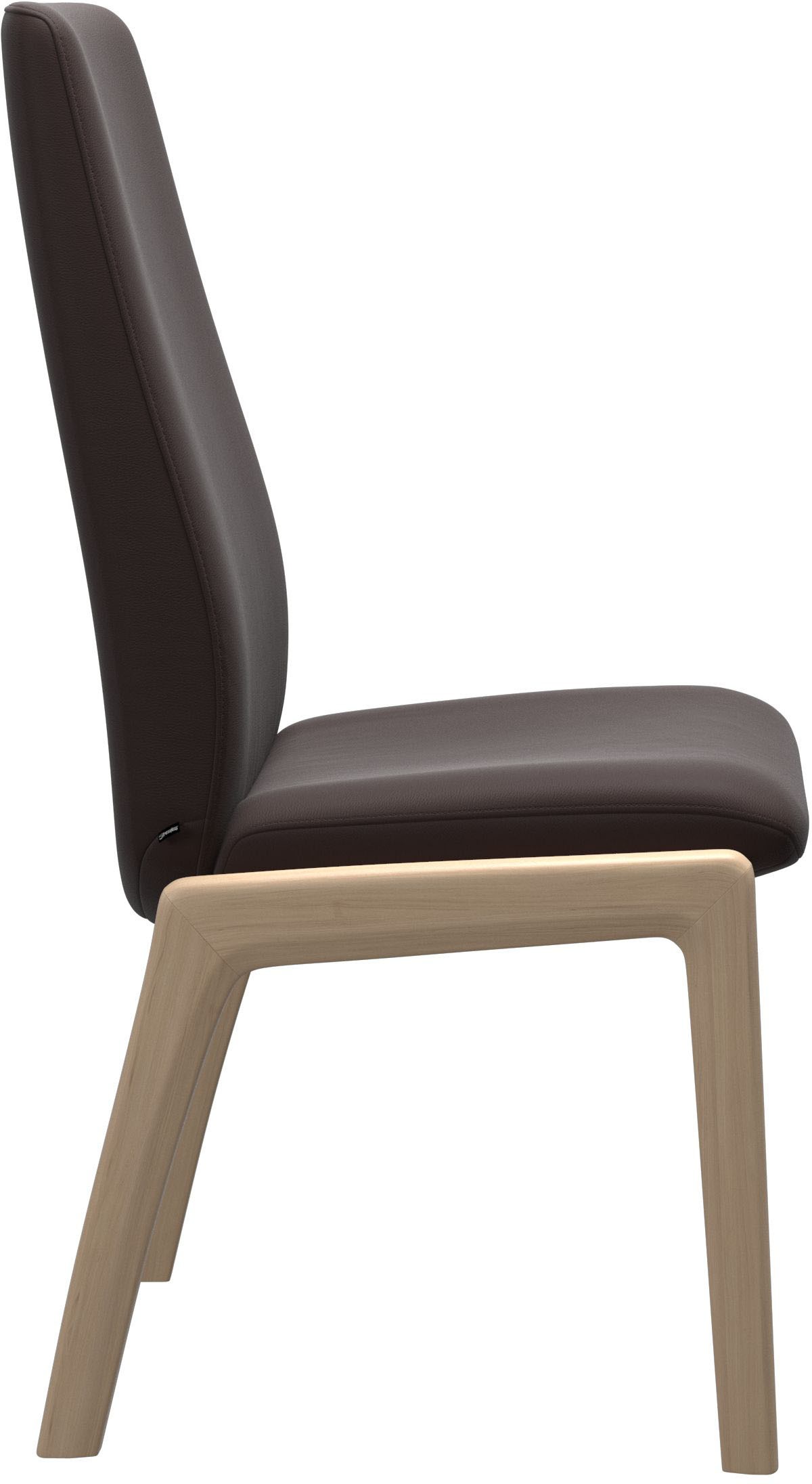 Stressless® Polsterstuhl »Laurel«, Leder PALOMA, High Back, Größe L, mit abgerundeten Beinen in Schwarz