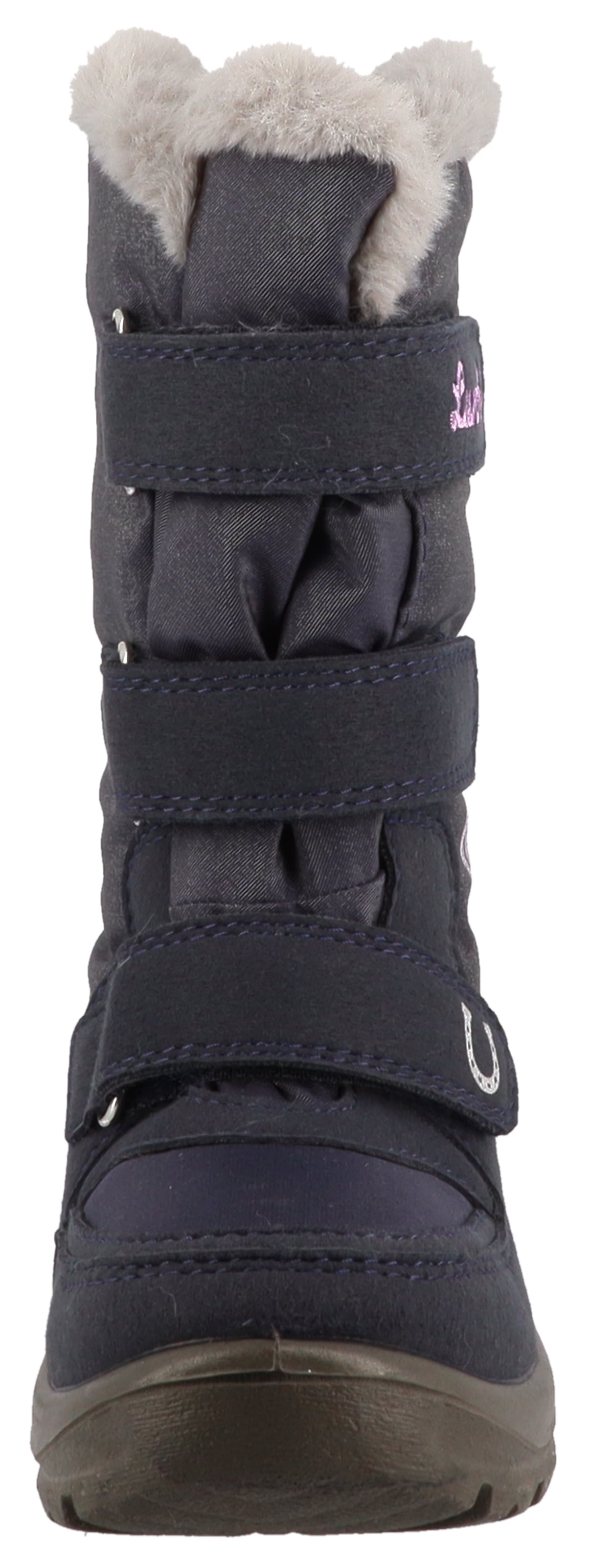 Lurchi Winterstiefel »Kiomi SYMPATEX«, Klettboots mit Glitzer, Größenschablone zum Download