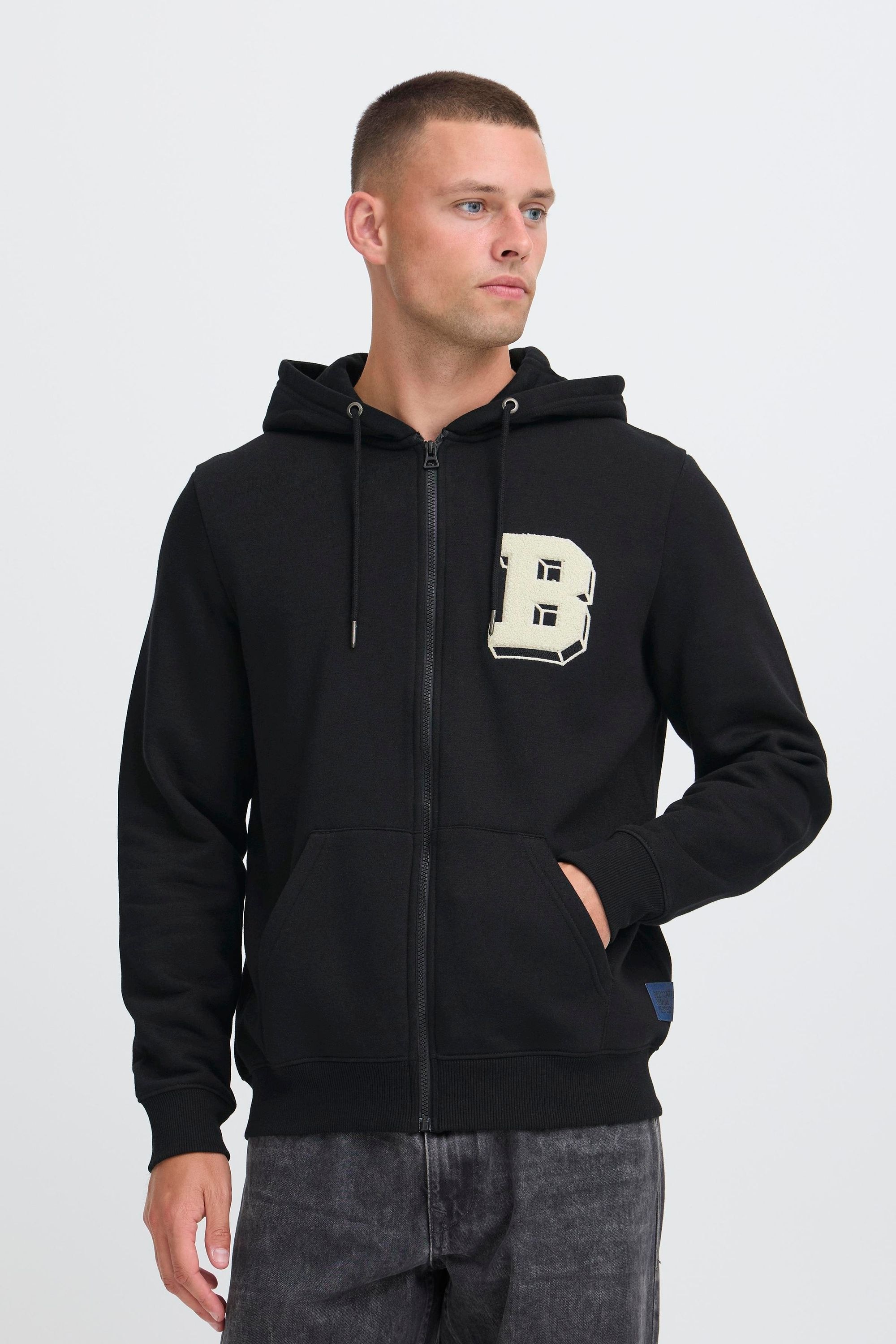 Blend Kapuzensweatjacke "BHBadel" Gemütliche Sweatjacke mit Kapuze und Stic günstig online kaufen