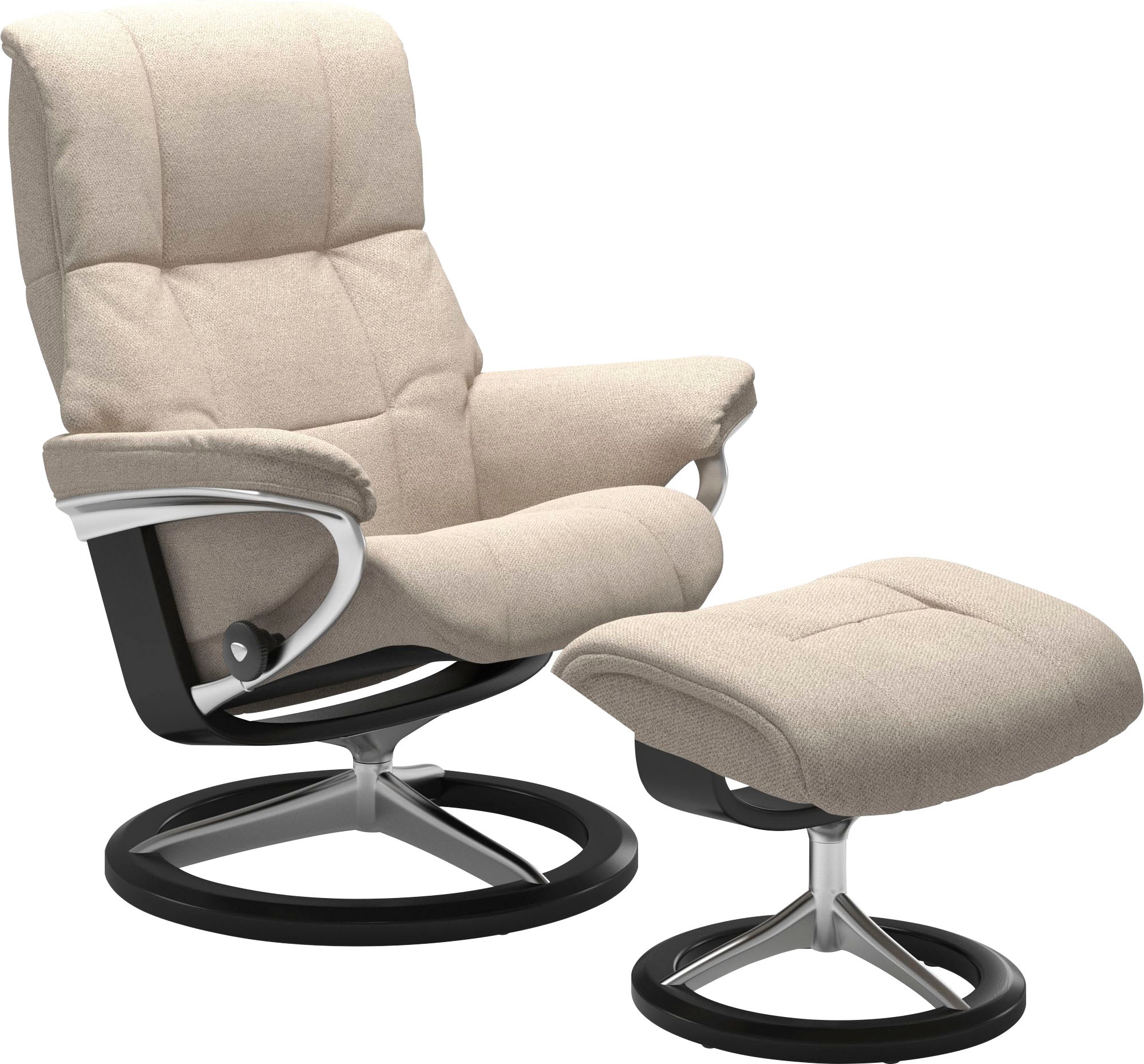 Stressless Fußhocker "Mayfair", mit Signature Base, Gestell Schwarz