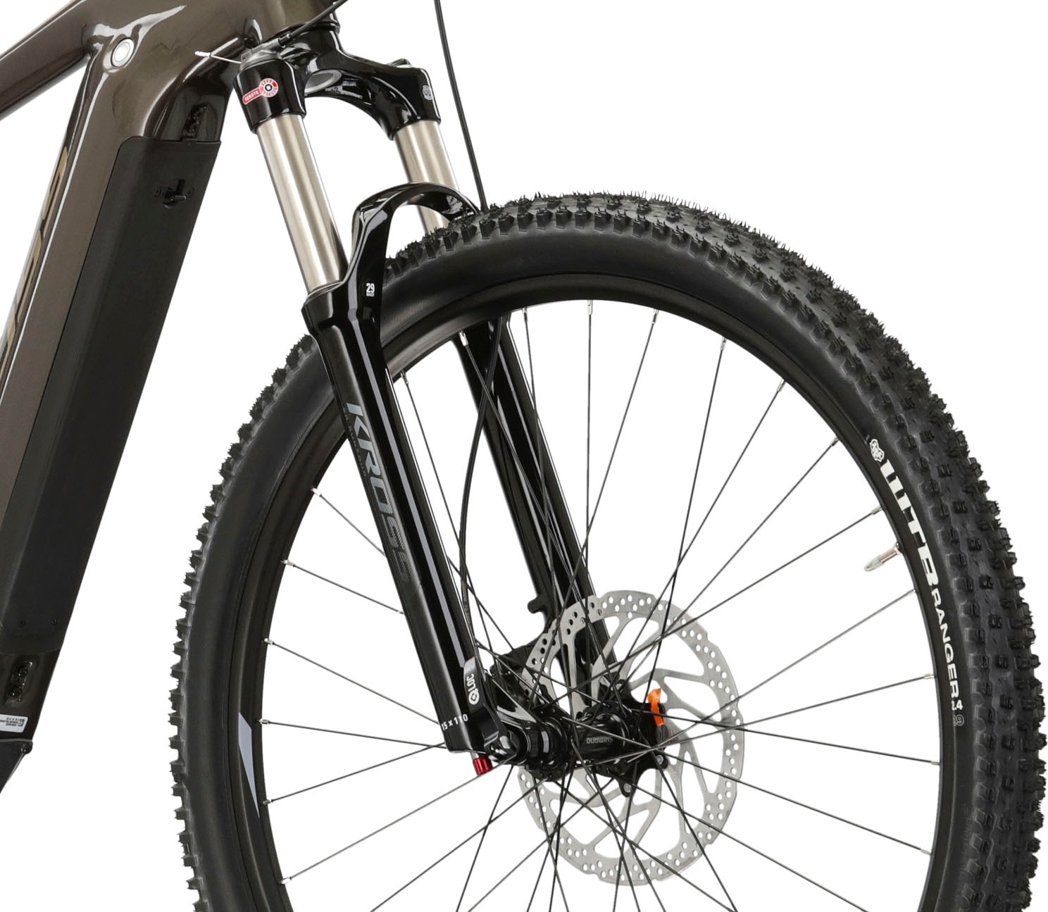 Kross E-Bike »KROSS E-MTB Level Boost 2.0 29" braun«, 11 Gang, Shimano, DEORE M5100, Mittelmotor 250 W