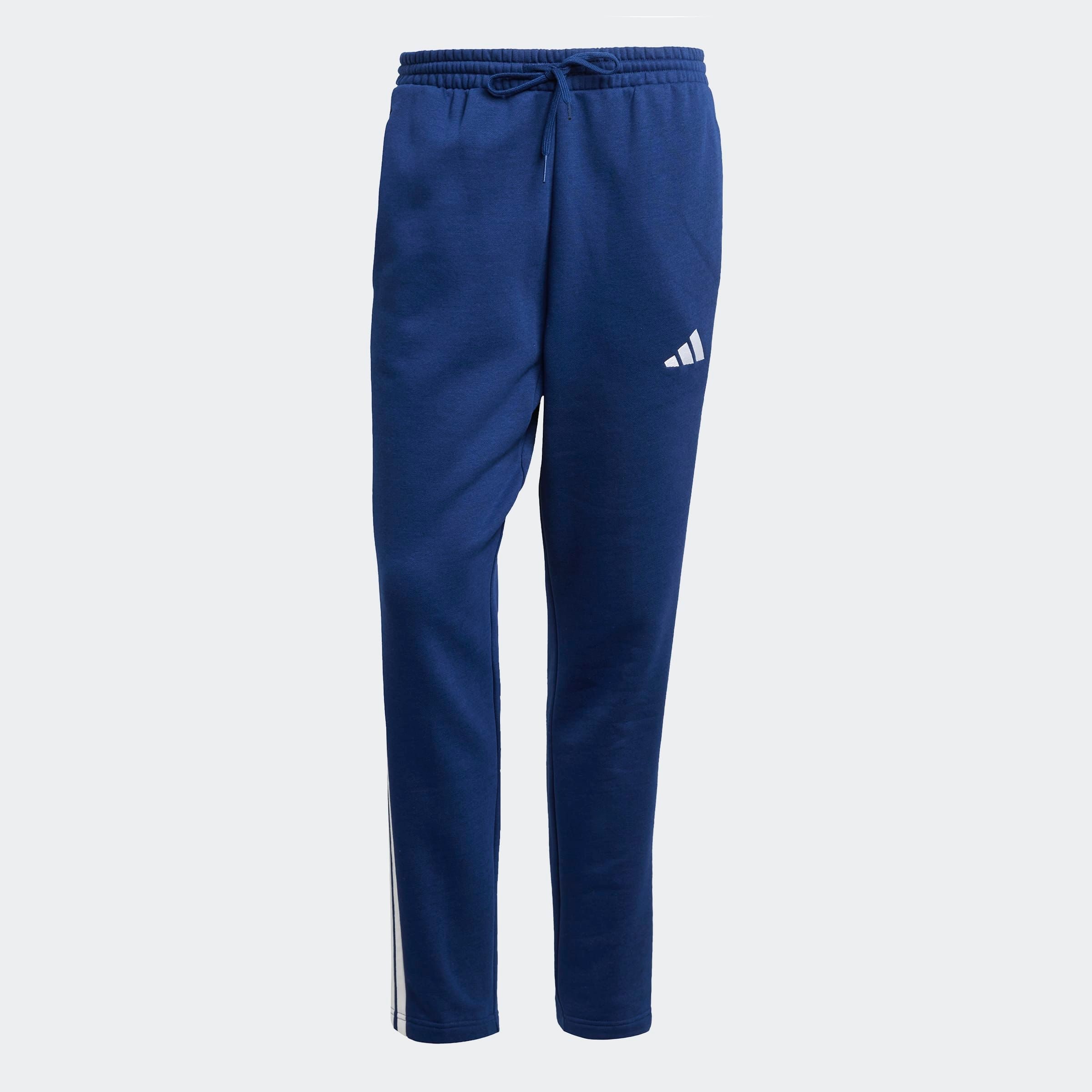 adidas Sportswear Sporthose »ESSENTIALS 3-STREIFEN OPEN HEM«  aus Baumwolle, Polyester und Viskose, offener Saum