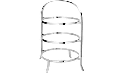 Etagere »PLATE, mit feiner Hammerschlagstruktur«, (1 tlg.)