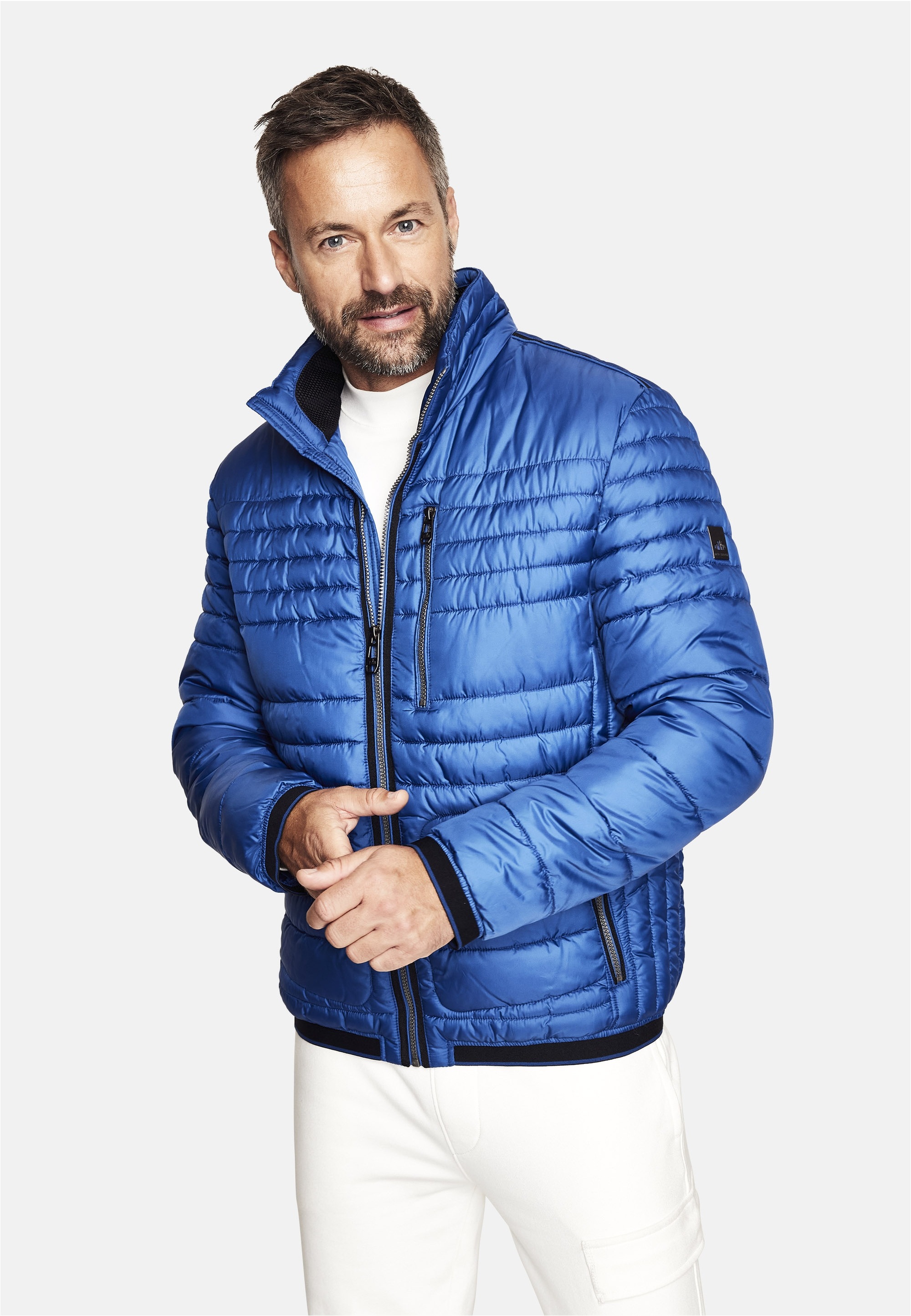 New Canadian Steppjacke, mit elastischem Bund am Saum und Armabschluss günstig online kaufen