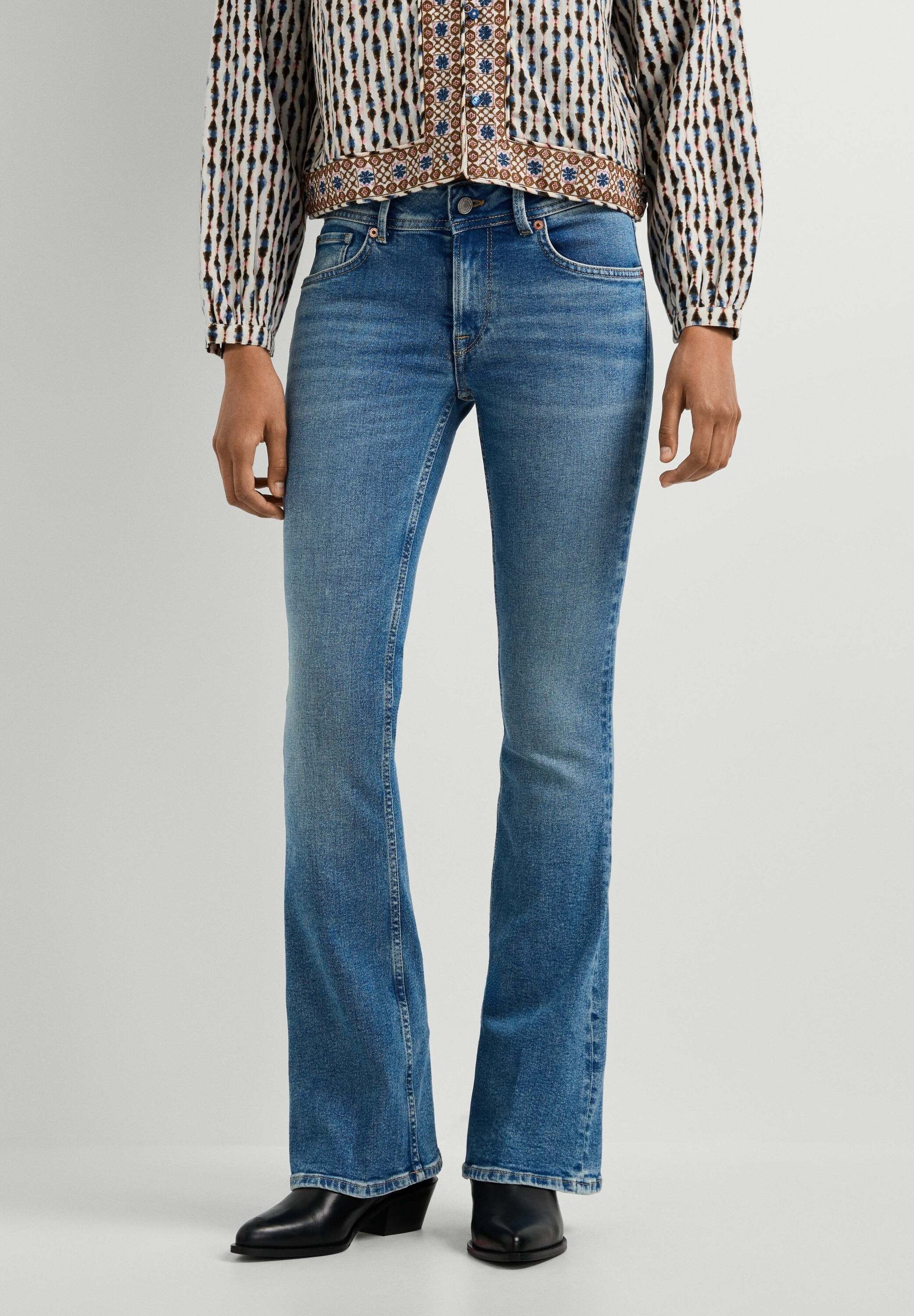 Pepe Jeans Slim-fit-Jeans »straight leg jeans FLARE LW PIMLICO«