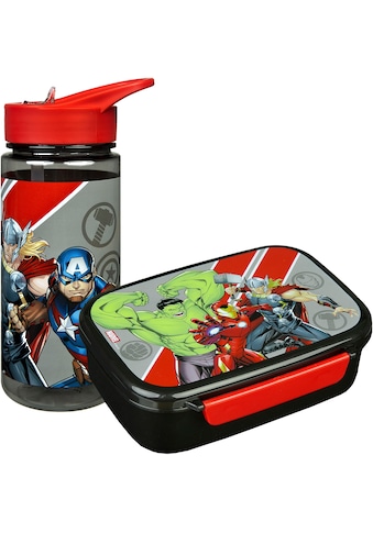 Scooli Lunchbox »Avengers« (Set 2 tlg.) Brotz...