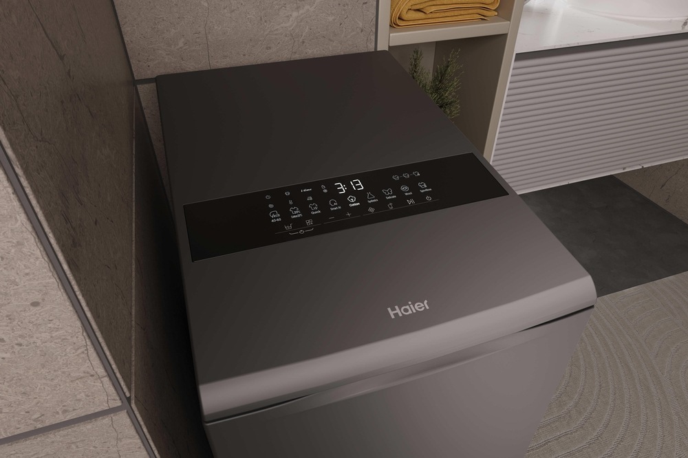 Haier Waschmaschine Toplader »HW90-BPD13386GU1« 9 kg 1300 U/min 9kg Fassungsvermögen & Energieeffizienzklasse A