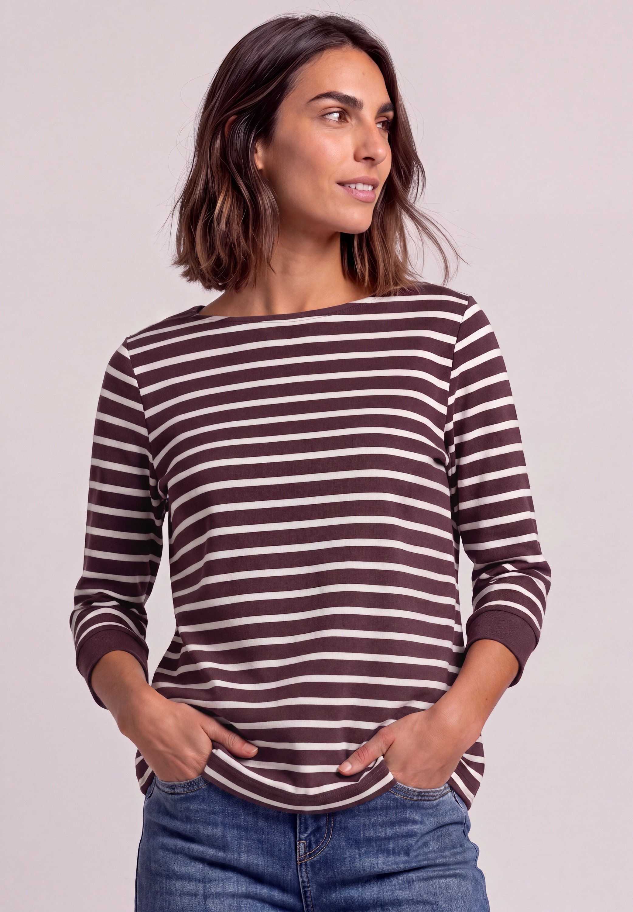 STREET ONE Print-Shirt aus reiner Baumwolle