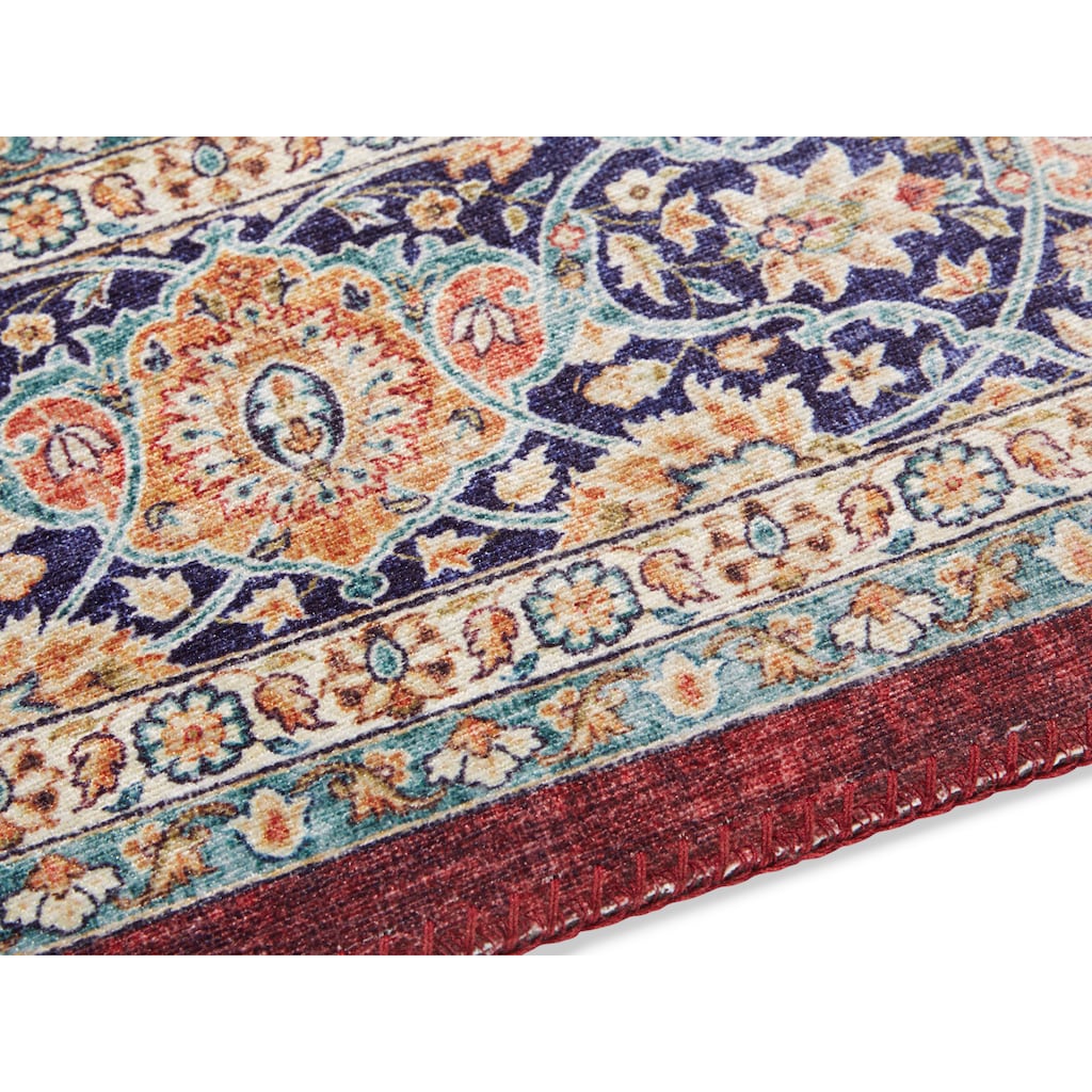 ELLE DECORATION Teppich »Keshan Maschad«, rechteckig, Orientalisch, Orient, Kurzflor, Vintage, Wohnzimmer, Schlafzimmer