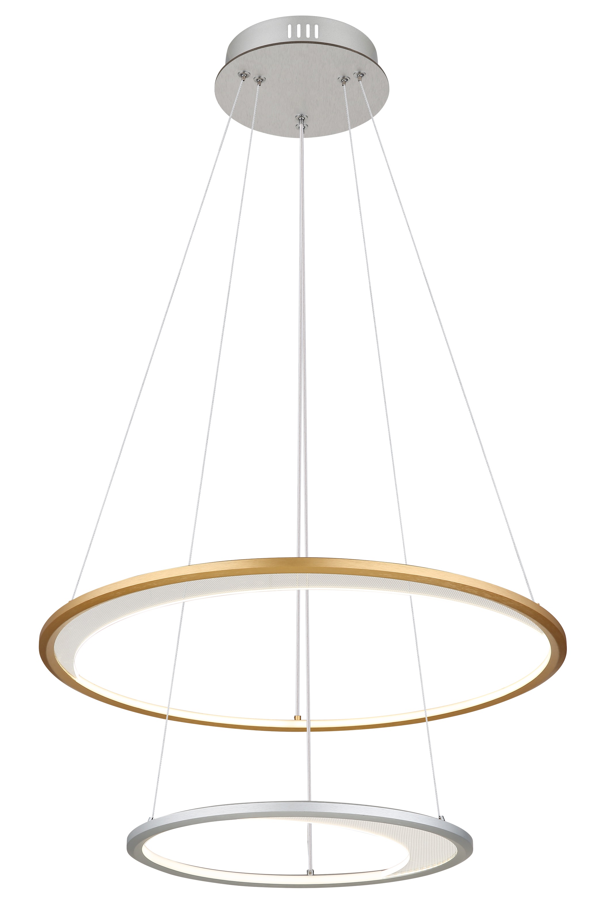 GLOBO LIGHTING Hängeleuchte »UMBRA« LED-Modul 1 Stk. warmweiß - kaltweiß Hängelampe Esszimmer-Leuchte Esstischleuchte Wohnzimmer