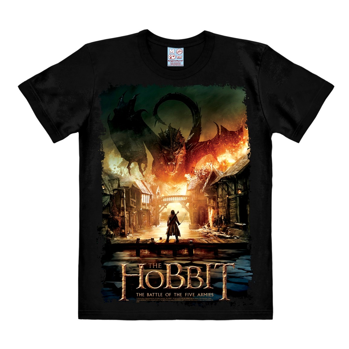 LOGOSHIRT T-Shirt »Der Hobbit: Die Schlacht der Fünf Heere«, mit tollem Film-Motiv