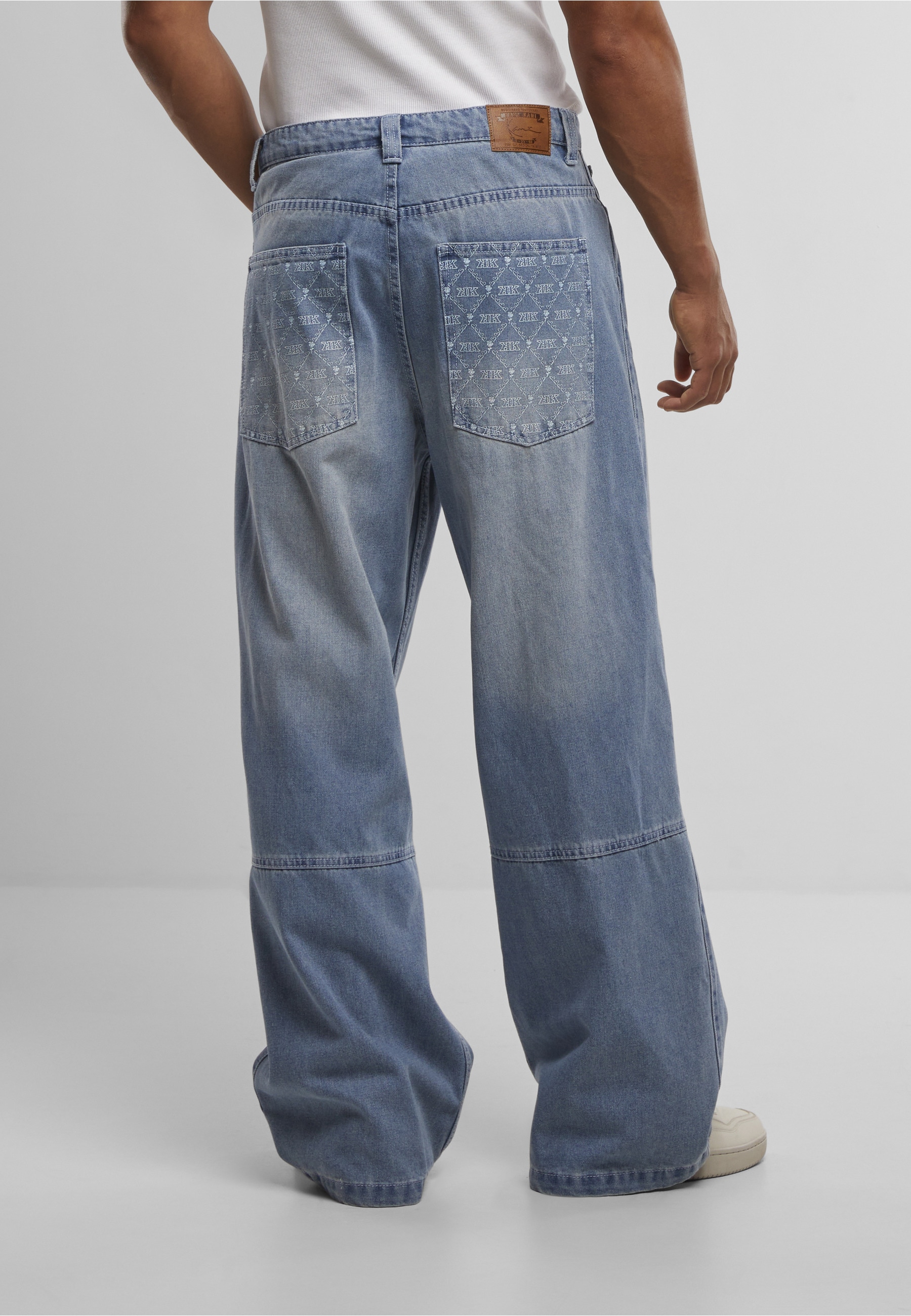 Karl Kani Bequeme Jeans »Karl Kani OG Aop Back Pocket Relaxed Baggy«