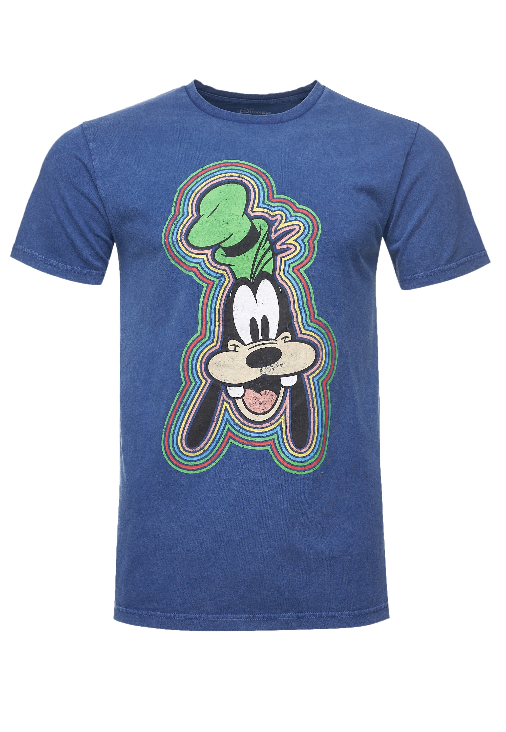 Recovered T-Shirt »Disney Goofy Outline« im zeitlosen Design