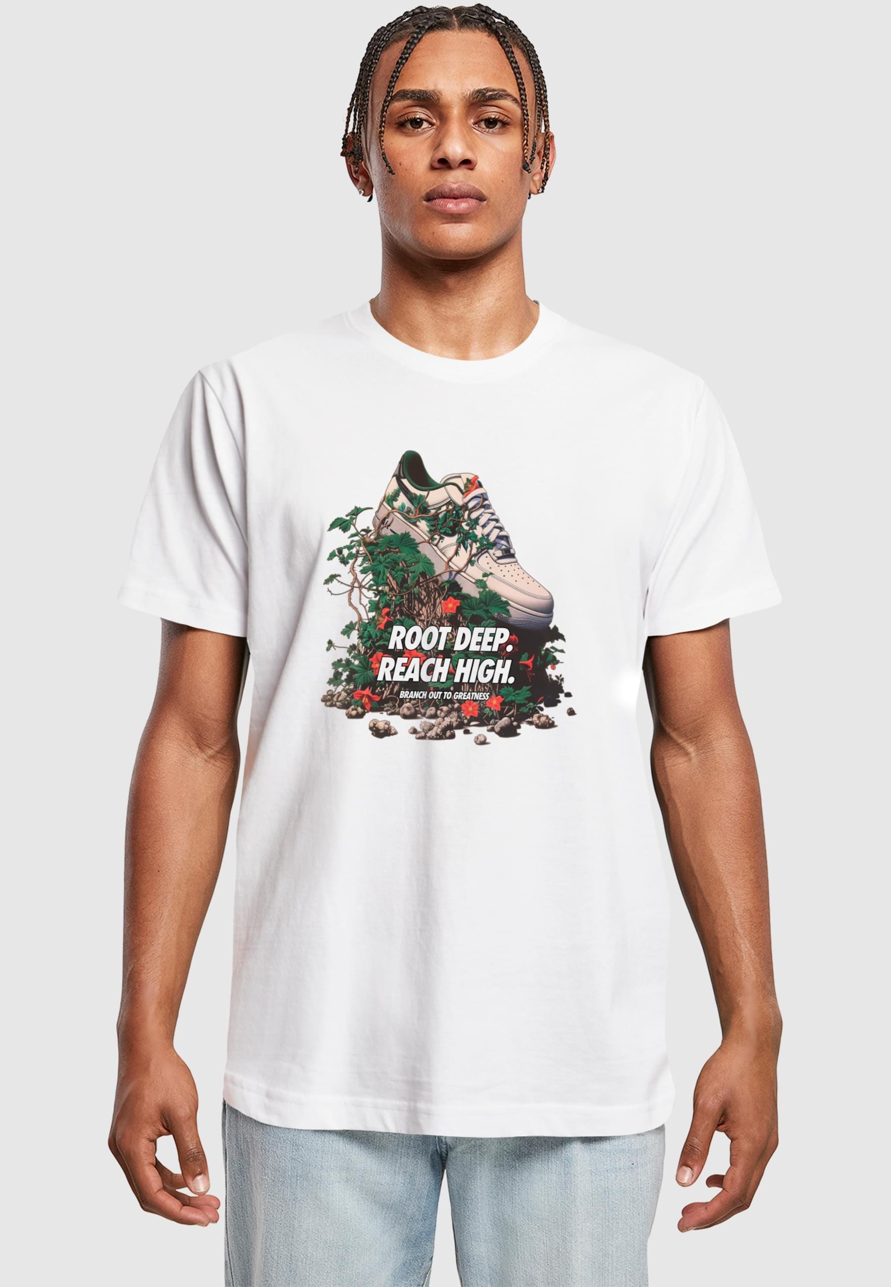 MisterTee T-Shirt »MisterTee Root Deep Tee«, (1 tlg.)
