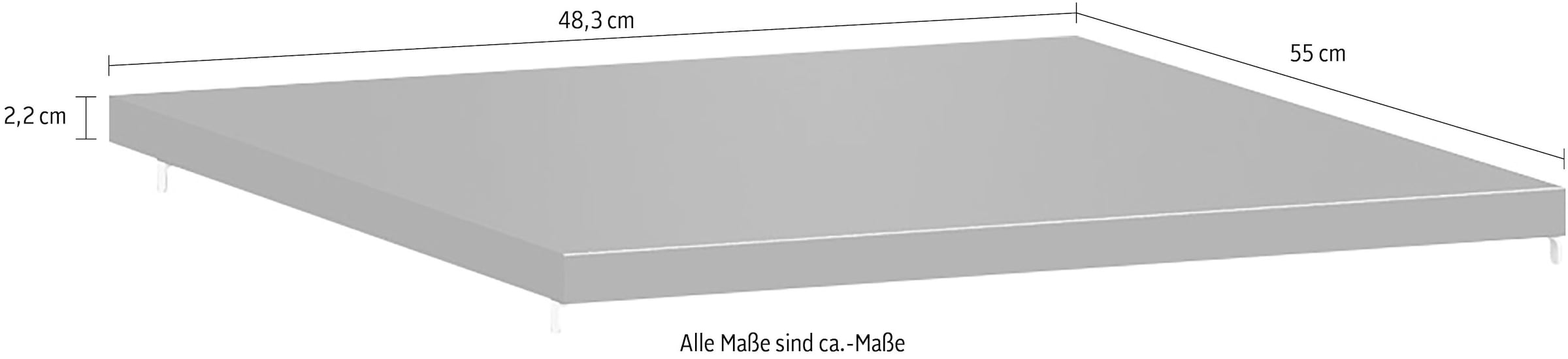 set one by Musterring Einlegeboden »York Schlafen«, (2 St.), einzigartig und hochwertig