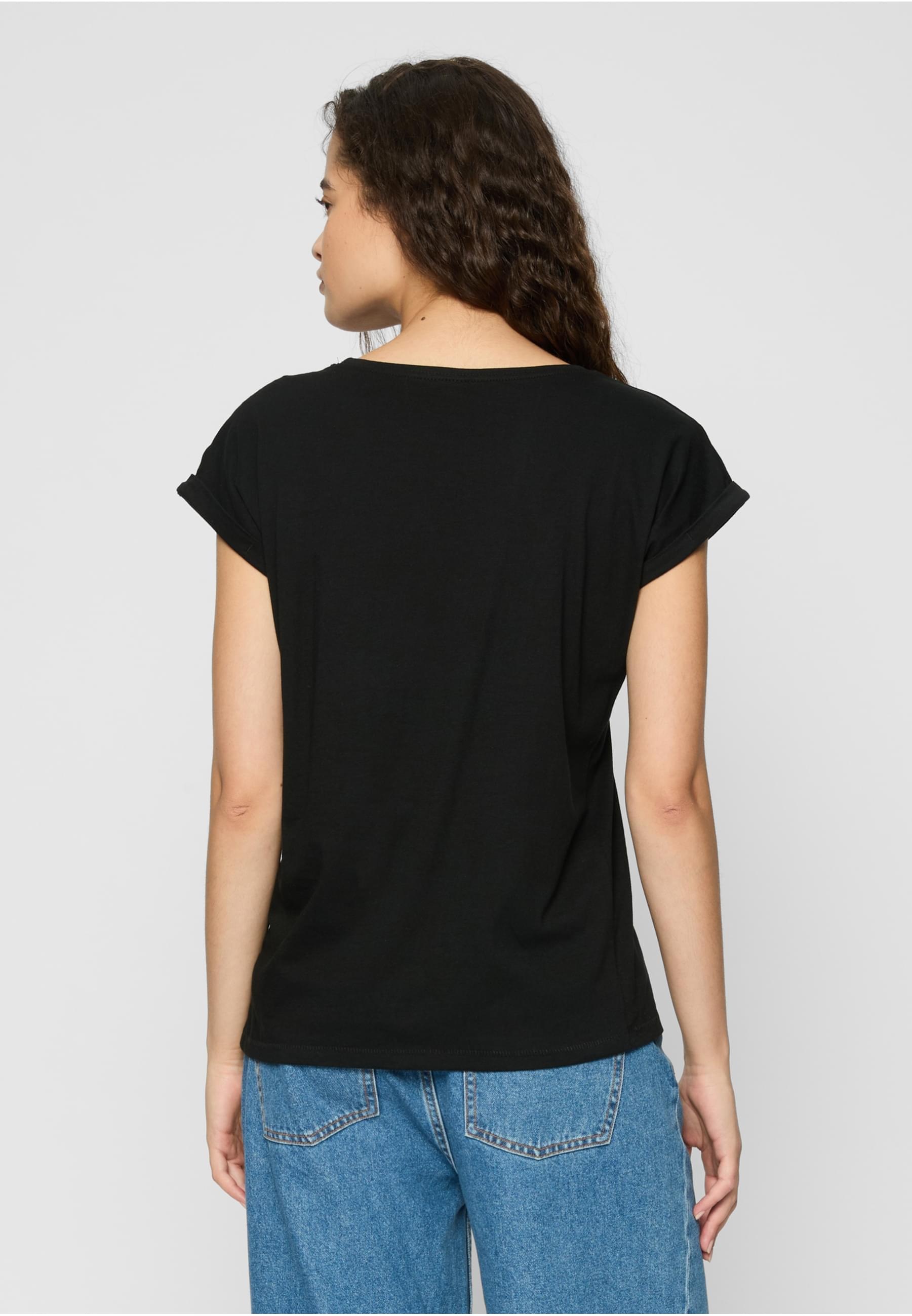 Merchcode Kurzarmshirt »Merchcode Damen Ladies Friends Logo Tee«, (1 tlg.)