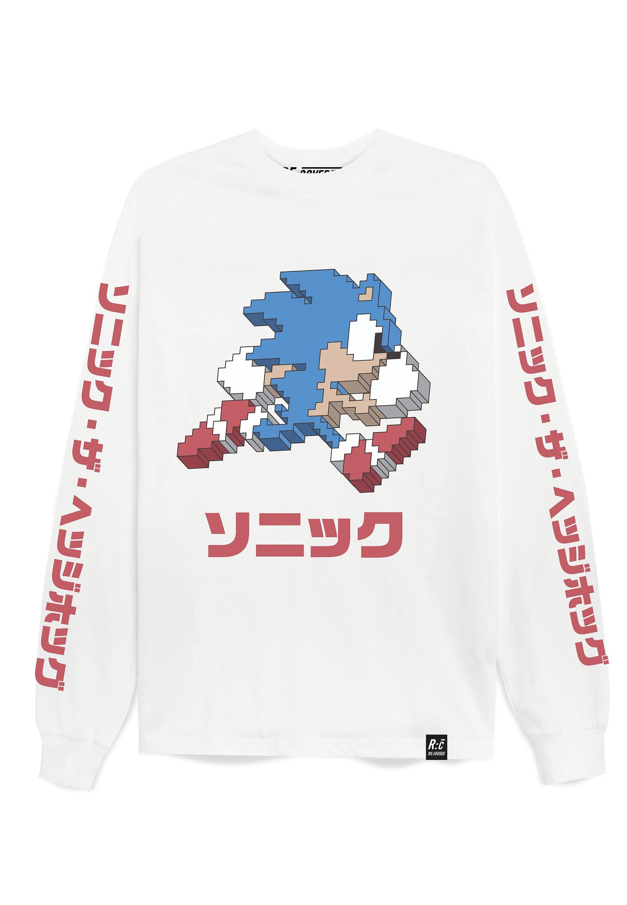 Recovered Langarmshirt "Sega Arcade Text Oversized", 1 Stk. mit coolem Soni günstig online kaufen