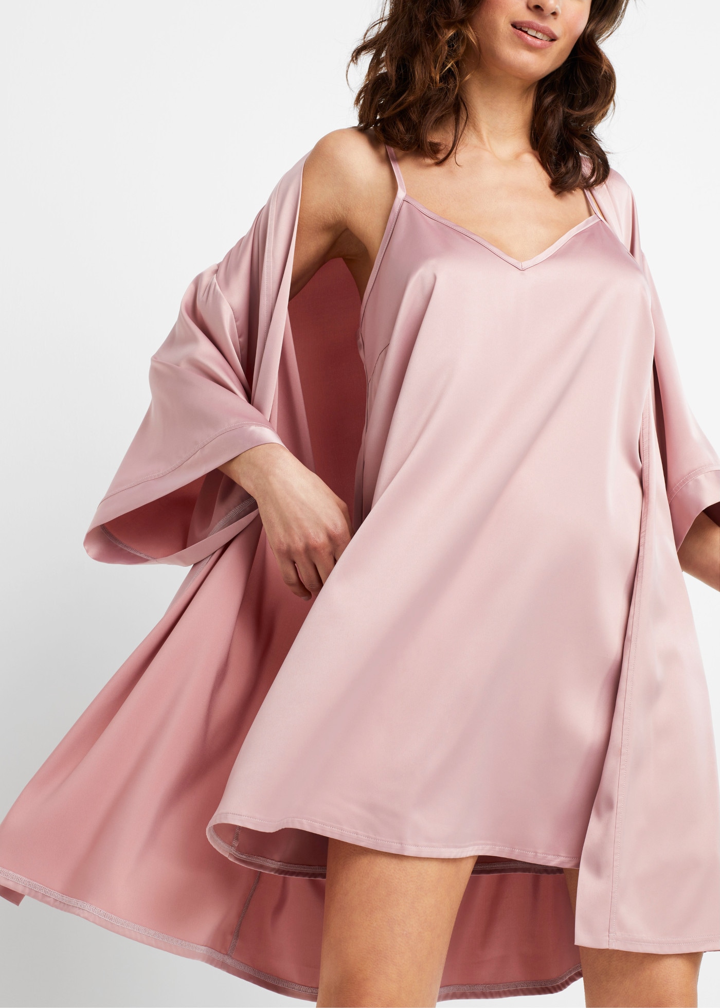 bonprix Kimono Set, 2er,  im Kimono-Stil mit Negligé