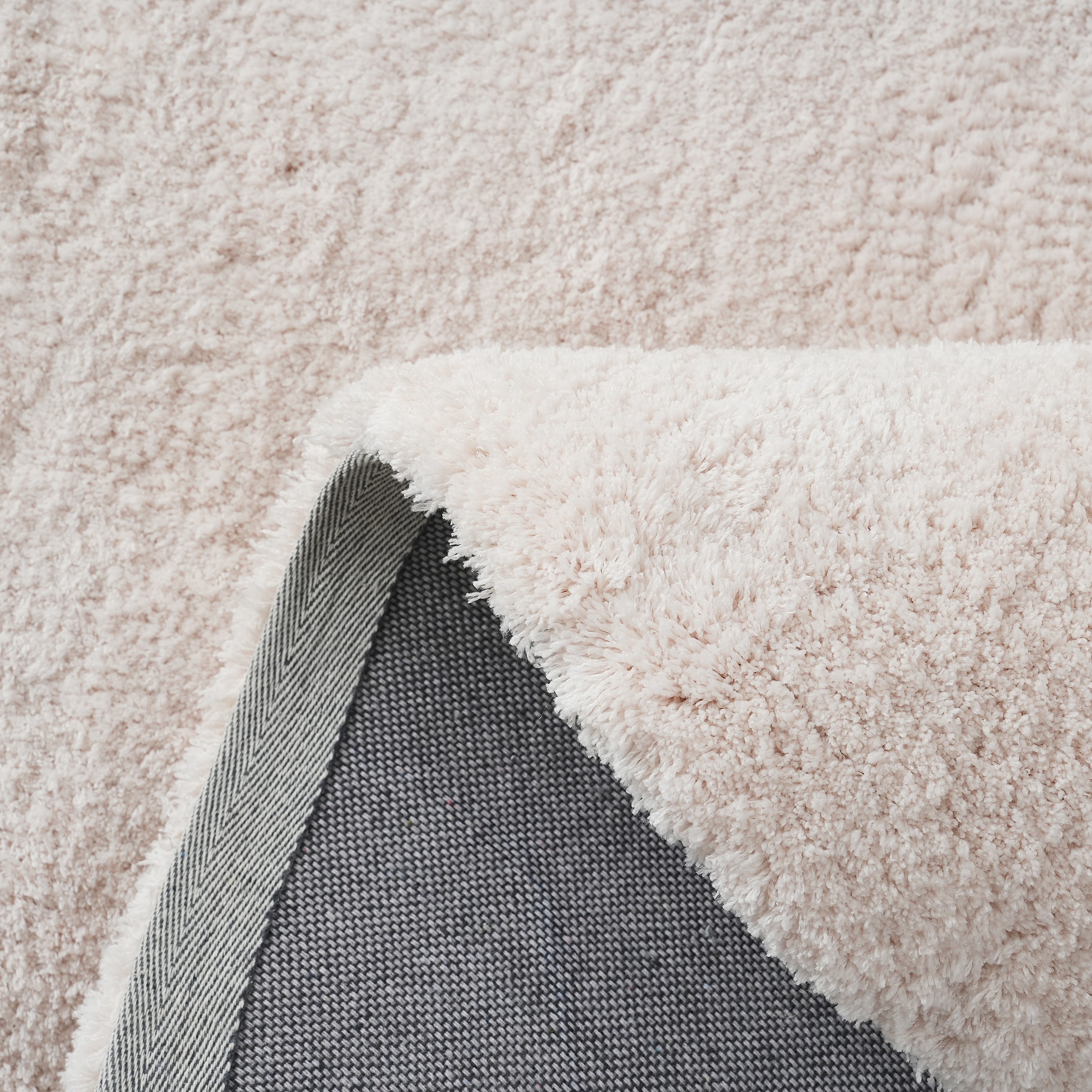 my home Hochflor-Teppich »Microfaser Teppich Magong, besonders weich, sehr feiner Flor«, rund, 25 mm Höhe, unifarben, weiche Teppiche, Wohnzimmer, Schlafzimmer, Kinderzimmer