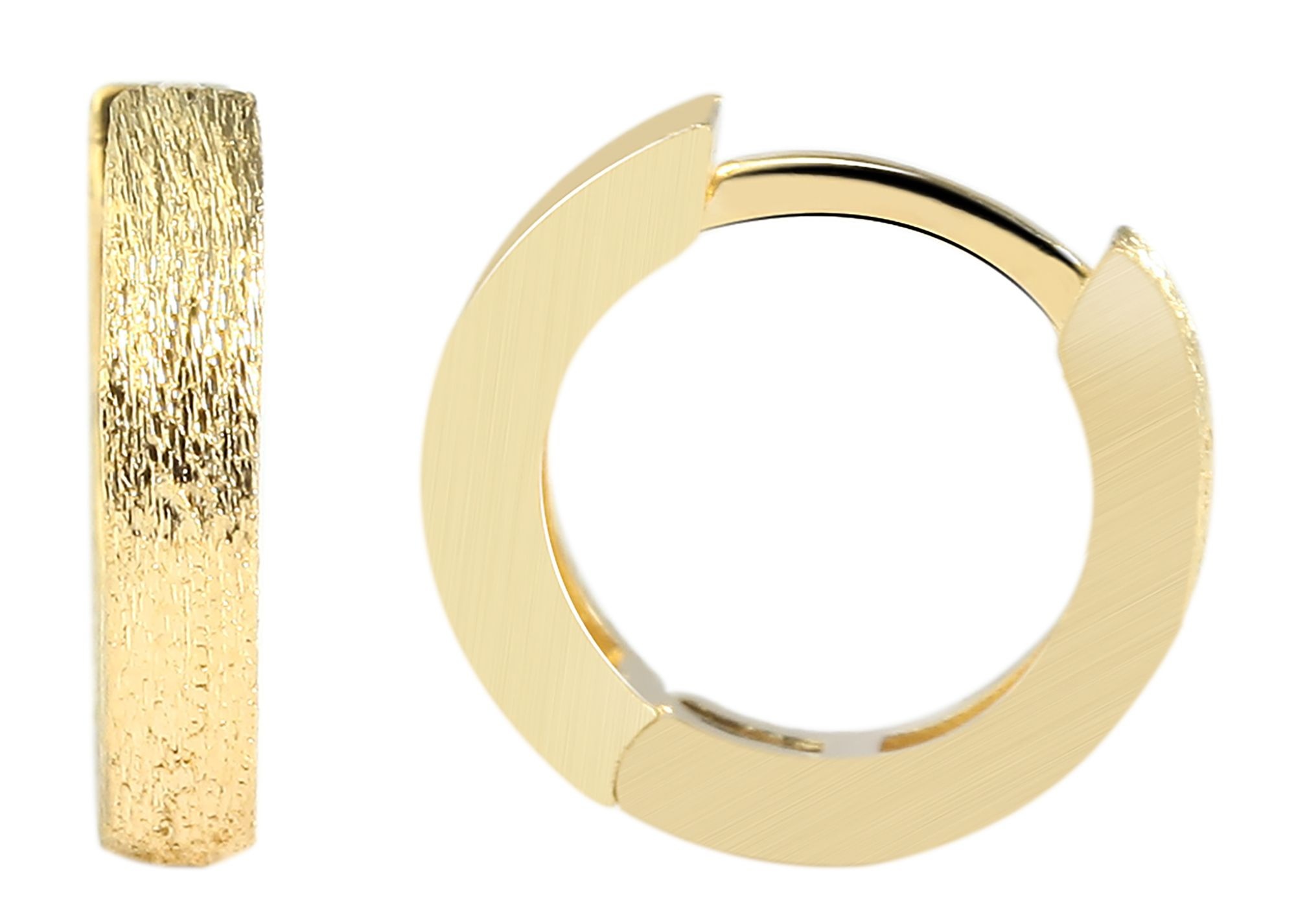 Adelia´s Klappcreolen »Damen Ohrringe – Klappcreole aus 925 Silber« Ideal als Geschenk zum Weihnachten