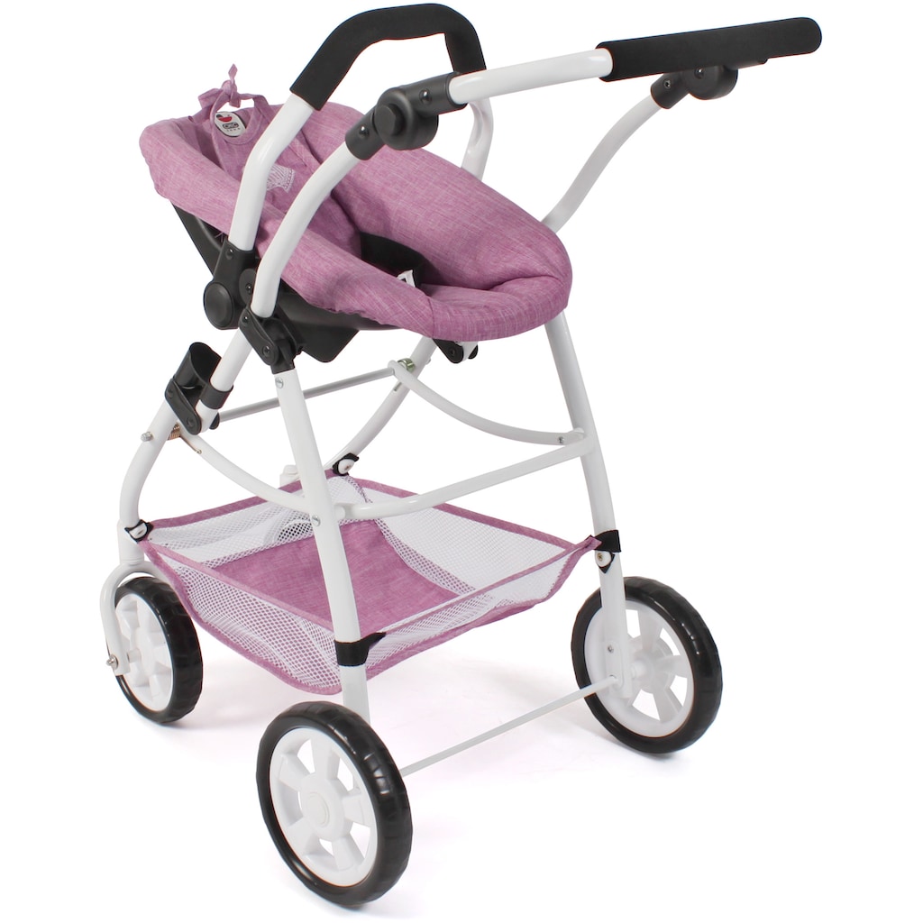 CHIC2000 Kombi-Puppenwagen »Emotion All In 3in1, Jeans Pink«