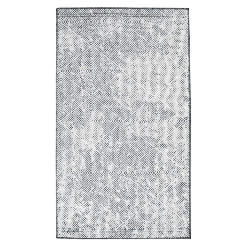Carpet City Outdoorteppich »DUO RUG 5845«, rechteckig, 5 mm Höhe, Wendeteppich Wetterfest In- & Outdoor, Balkon, Terrasse, Wohnzimmer