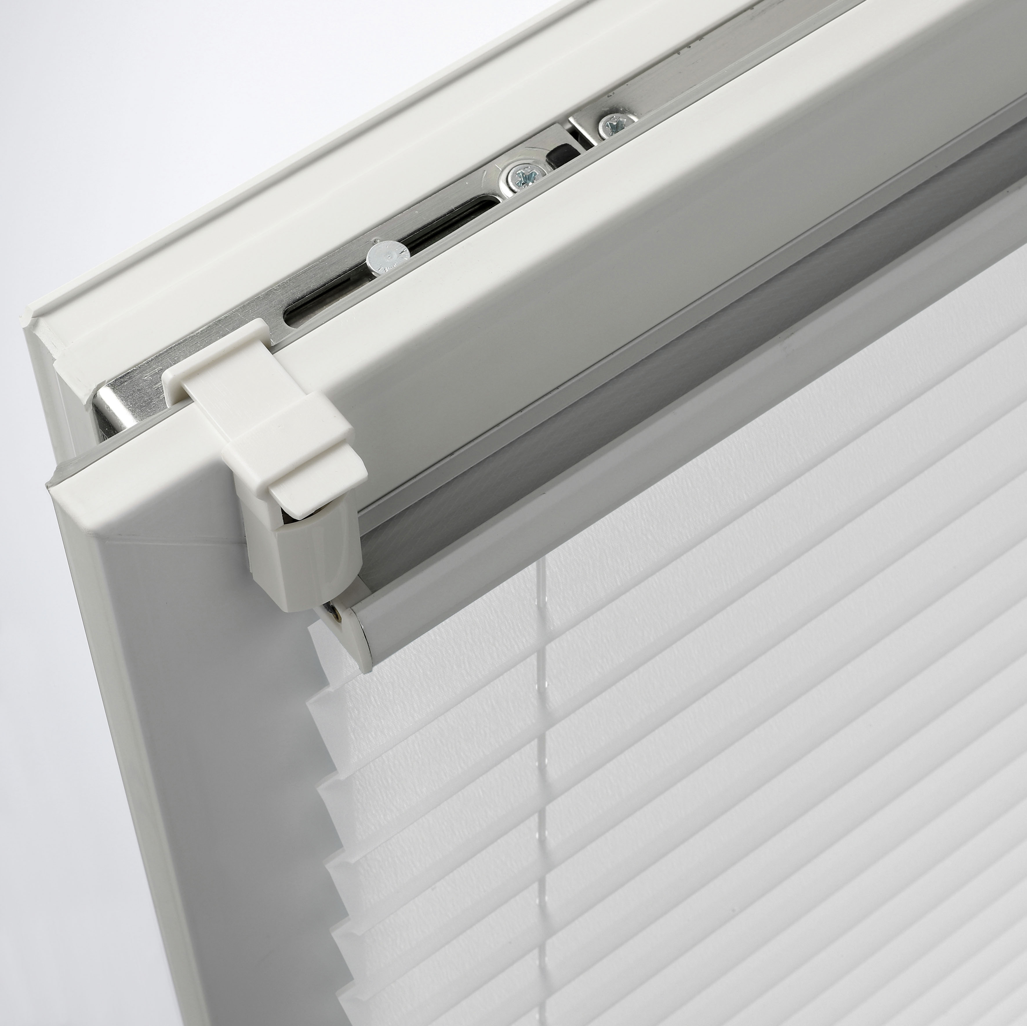 Thumbnail - GARDINIA Plissee "EASYFIX Lilly Green" blickdicht ohne Bohren verspannt mit Recyclingmaterial