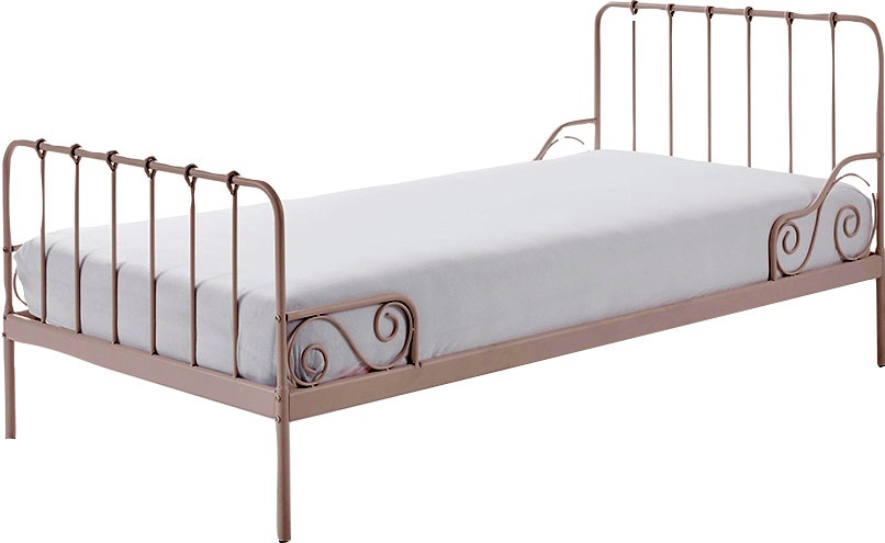 Vipack Jugendbett »Alice«, (Made in Europe), Metallbett, mit Lattenrost