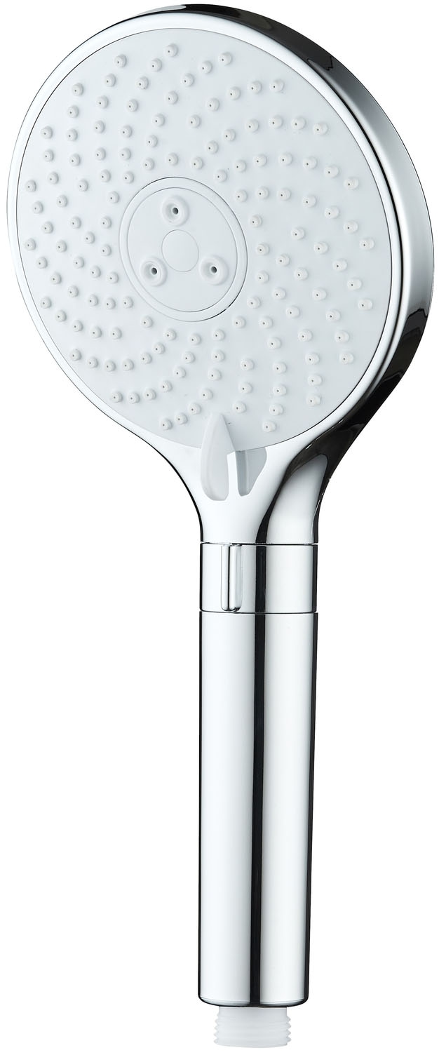 WENKO "Water Saving" wassersparender Duschkopf, 3 Strahlarten, Ø 12 cm